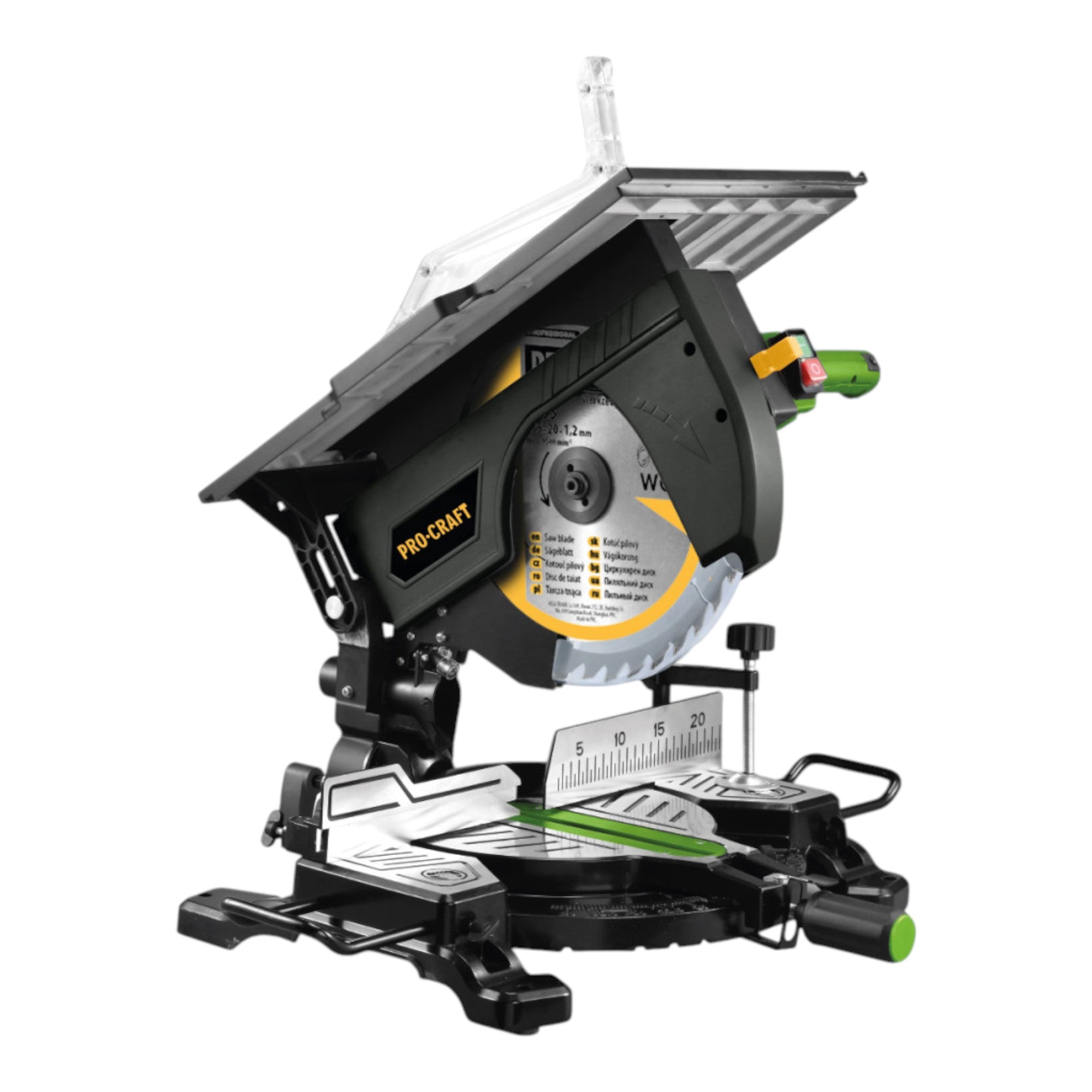 Procraft CMS30 Kapp Gehrungs und Tischkreissaege 2000 Watt 305 mm 1 - toolbrothers