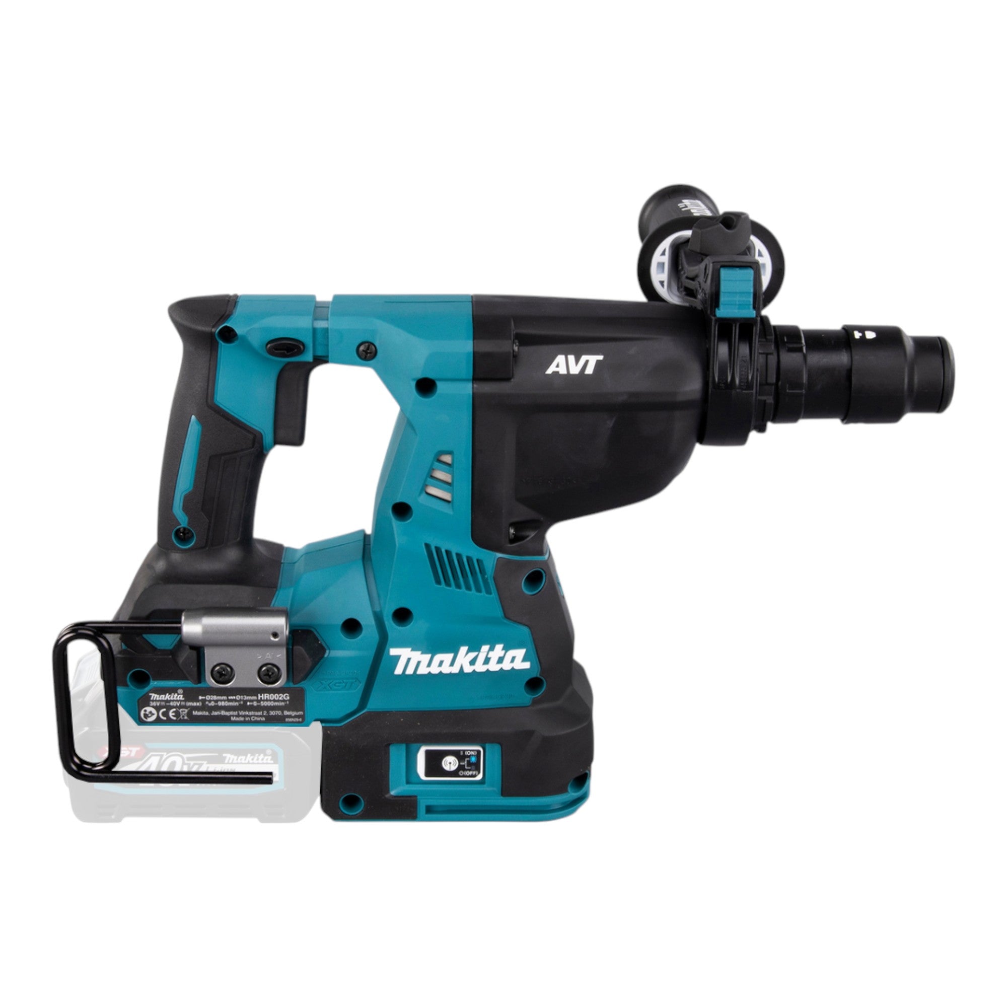 Makita HR 002 GD101 Akku Bohrhammer 40 V max 2 9 J SDS plus Brushless 1x Akku 2 5 Ah Ladegeraet 4 - toolbrothers