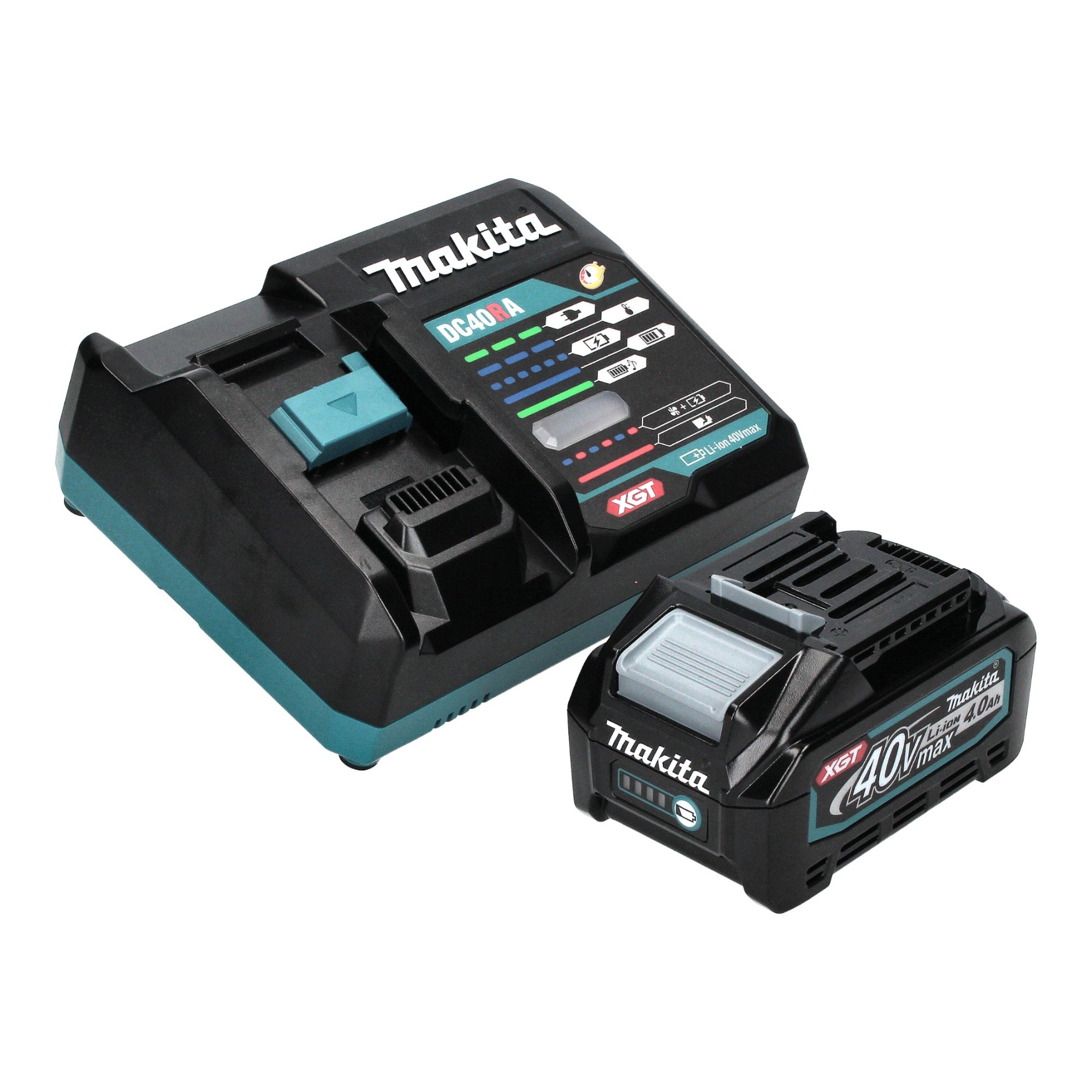 Makita HS 003 GM101 Akku Handkreissaege 40 V max 190 mm Brushless 1x Akku 4 0 Ah Ladegeraet 2 - toolbrothers