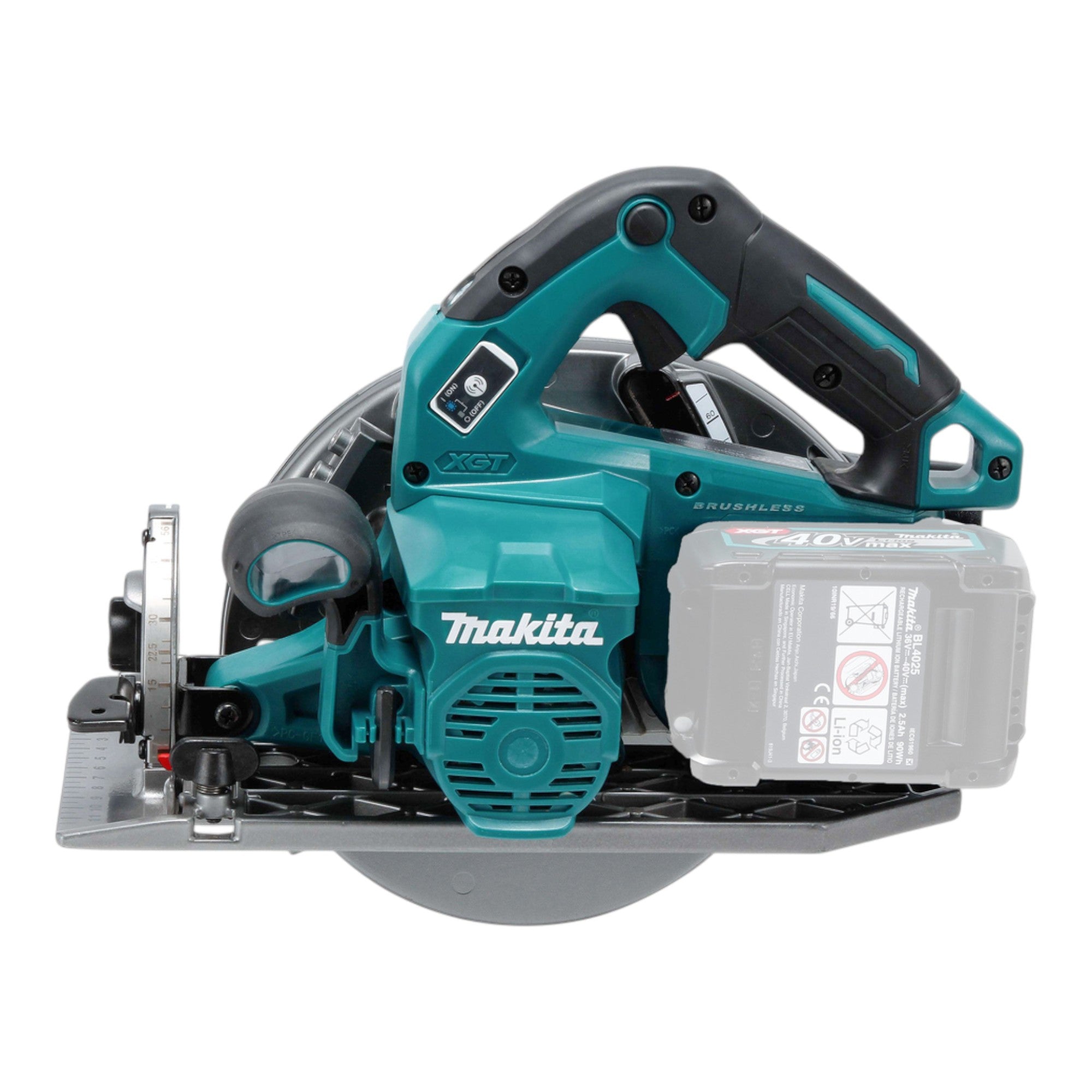 Makita HS 003 GT101 Akku Handkreissaege 40 V max 190 mm Brushless 1x Akku 5 0 Ah Ladegeraet 4 - toolbrothers