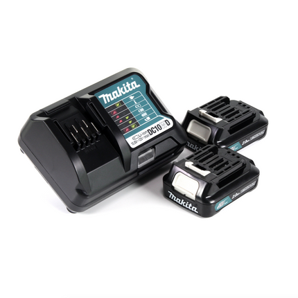 Makita JR 103 DWAJ Säbelsäge 10,8 V + 2x 2,0Ah Akku und Ladegerät im Makpac - Toolbrothers