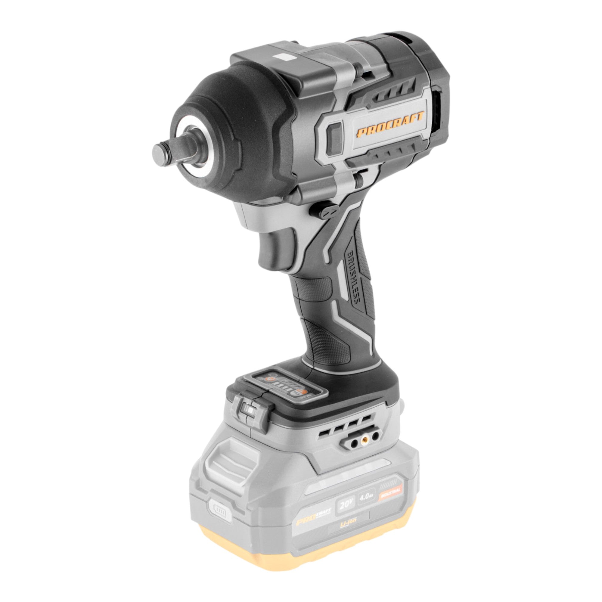 ProCraft Industrial IW850A BB Akku Schlagschrauber 20 V 850 Nm 1 2 Brushless 1x Akku 4 0 Ah Ladegeraet 1 - toolbrothers