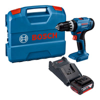 Bosch GSB 18V 25 Professional Akku Schlagbohrschrauber 18 V 56 Nm 1x Akku 5 0 Ah Ladegeraet L Case 0 - toolbrothers
