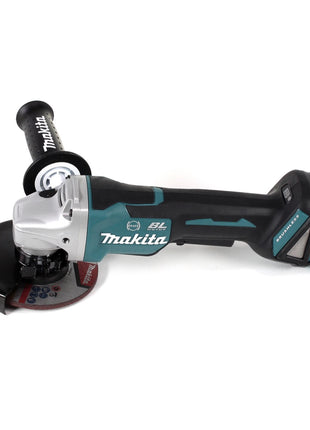 Makita DGA 517 ST1 Akku Winkelschleifer 18 V 125 mm Brushless + 1x Akku 5,0 Ah + Ladegerät + 26x Scheibe - Toolbrothers