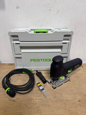 Festool TRION PS 300 EQ-Plus Pendelstichsäge 720 W ( 576041 ) + 2x Sägeblatt + Splitterschutz + systainer - Nachfolger von 576615 - Leicht Gebraucht