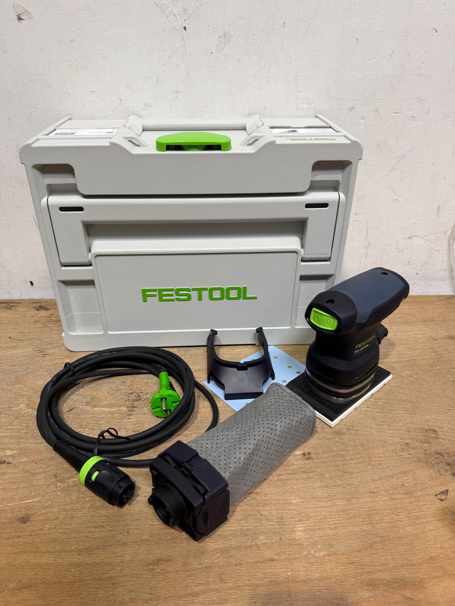 Festool RTS 400 REQ Plus Rutscher 125 W 80 x 130 mm 576057 systainer Nachfolger von 574634 Leicht Gebraucht 0 - toolbrothers