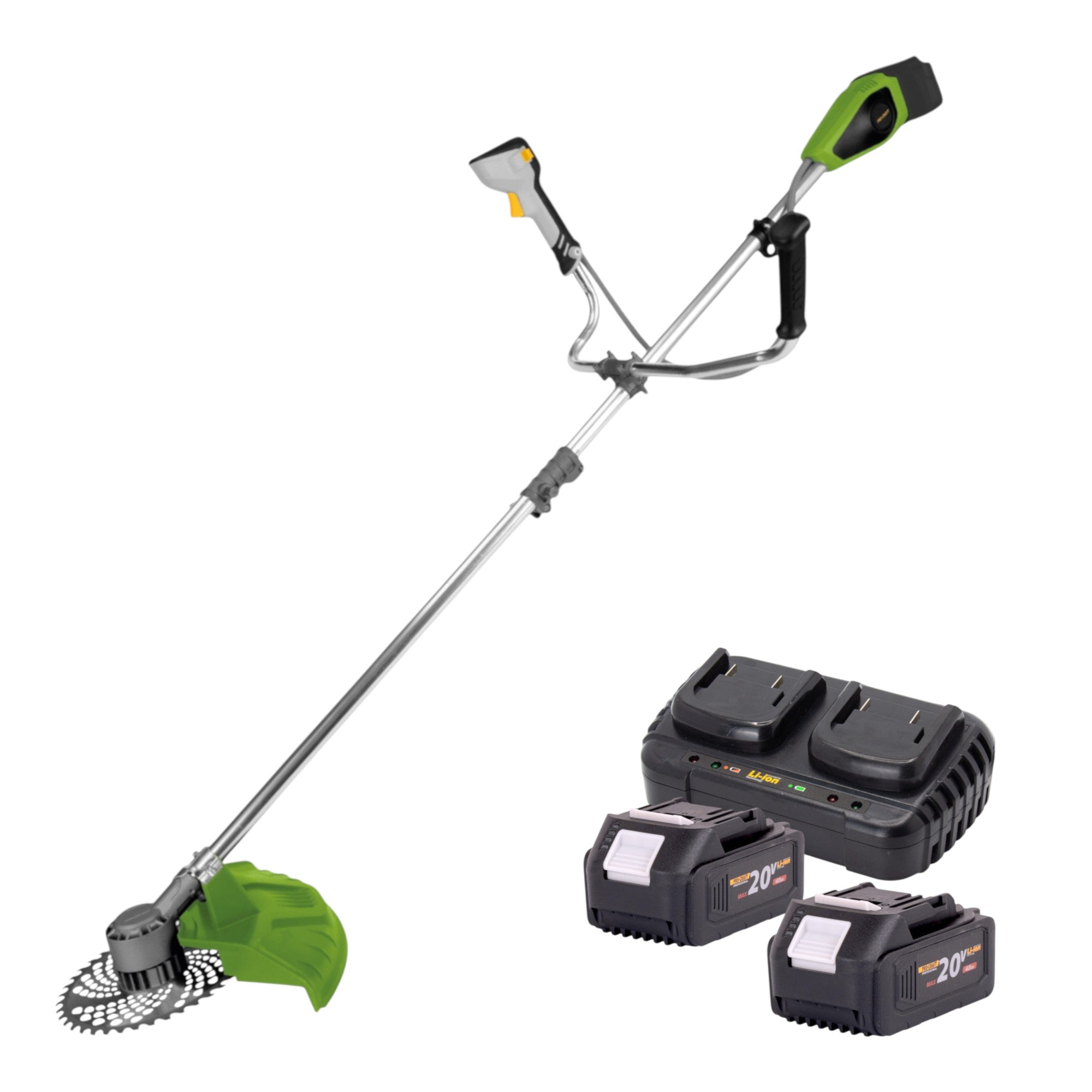 Procraft PTA 41 BB Akku Freischneider 40 V 2x 20 V 420 mm Brushless 2x Akku 4 0 Ah Ladegeraet 0 - toolbrothers