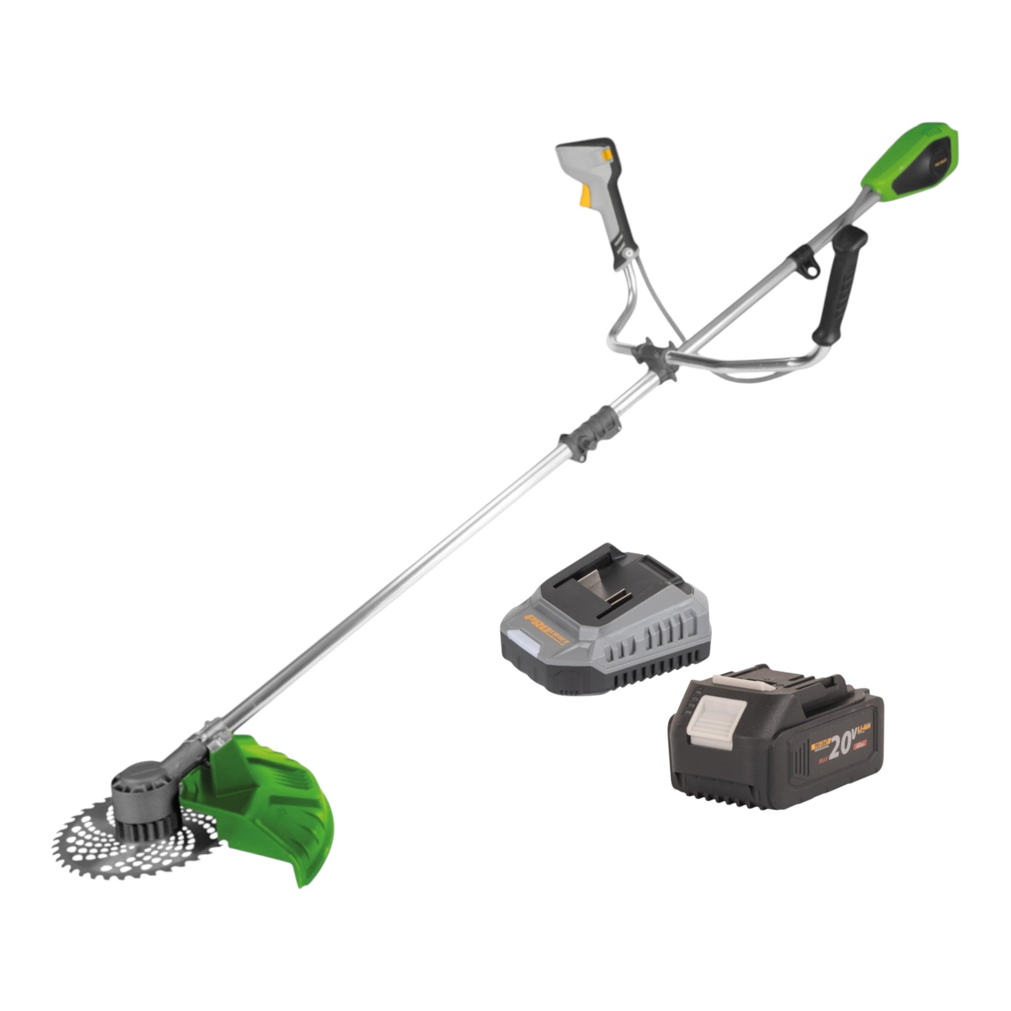 Procraft PTA 31 BB Akku Freischneider 20 V 420 mm Brushless 1x Akku 4 0 Ah Ladegeraet 0 - toolbrothers