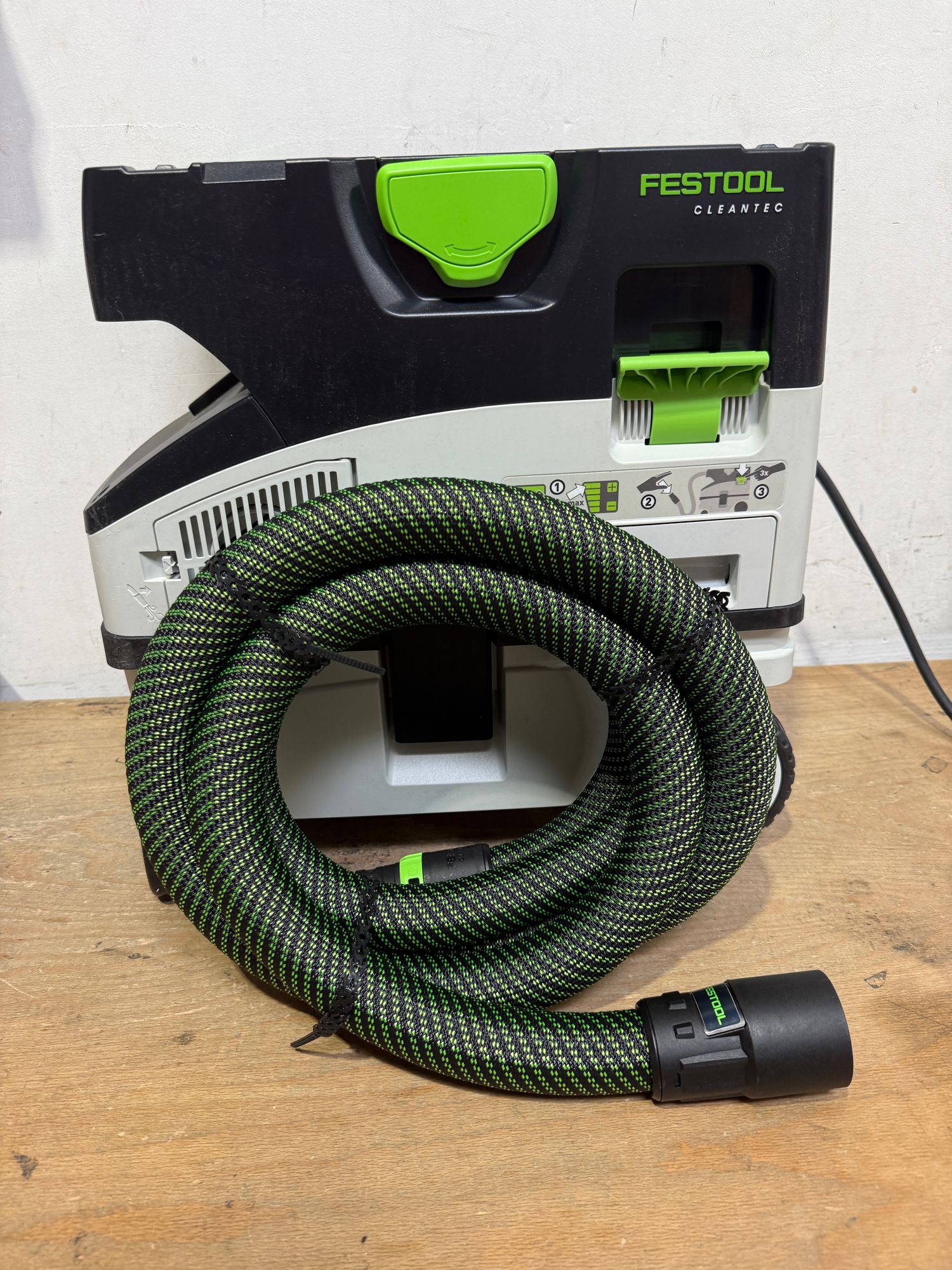 Festool CTL MINI I CLEANTEC Absaugmobil 1200 Watt 10 l Staubklasse L 578311 Nachfolger von 574840 OVP Beschaedigt 0 - toolbrothers