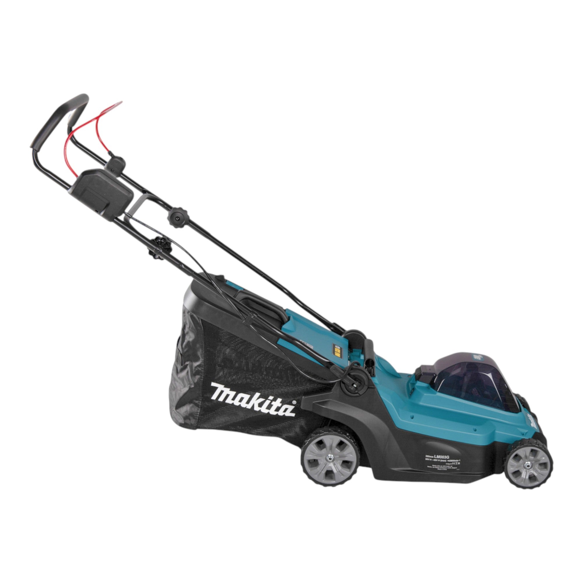 Makita LM 003 GM202 Akku Rasenmaeher 40 V max 38 cm 40 l 2x Akku 4 0 Ah Ladegeraet 4 - toolbrothers
