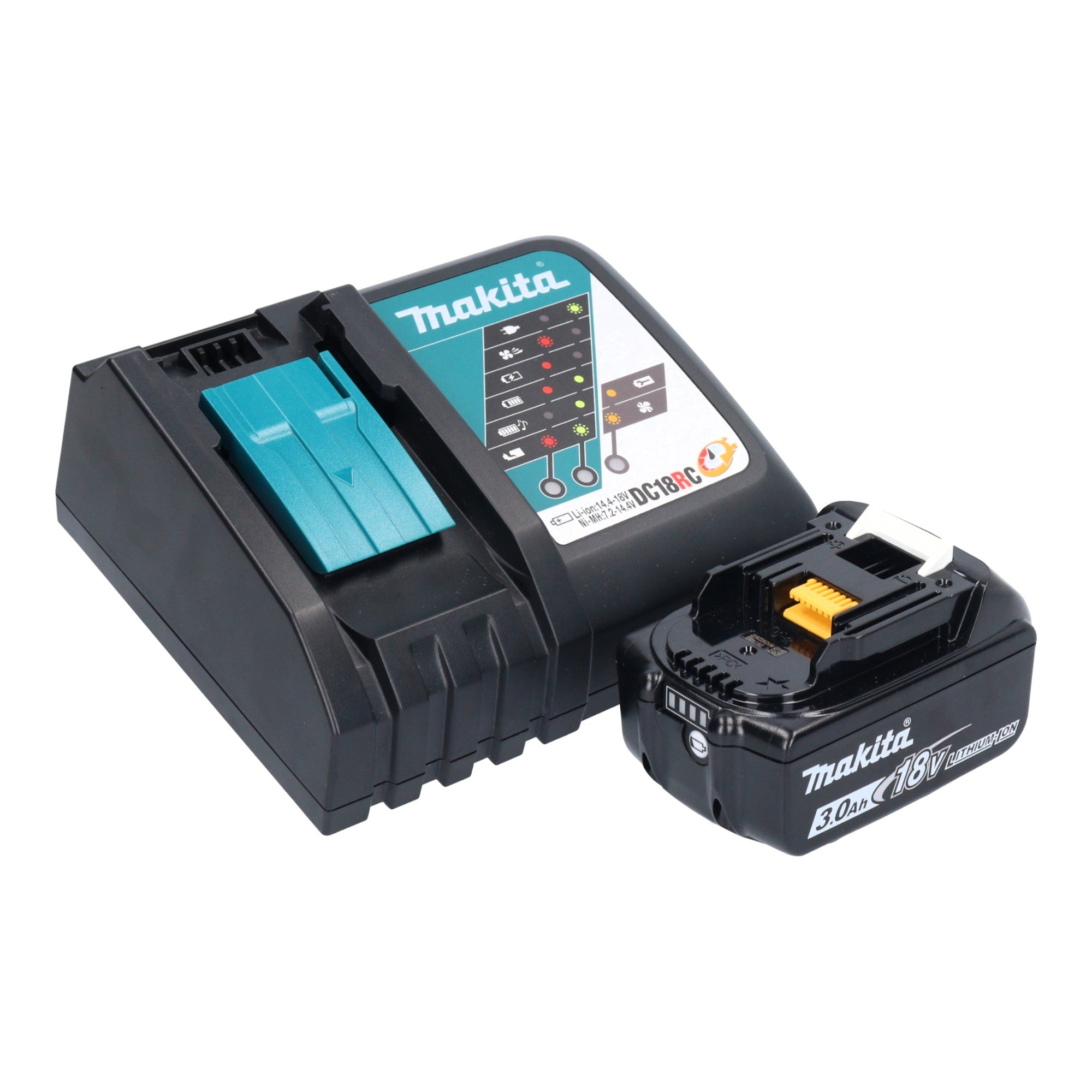 Makita DHP 483 RF1E Akku Schlagbohrschrauber 18 V 40 Nm Brushless 1x Akku 3 0 Ah Ladegeraet Koffer 4 - toolbrothers