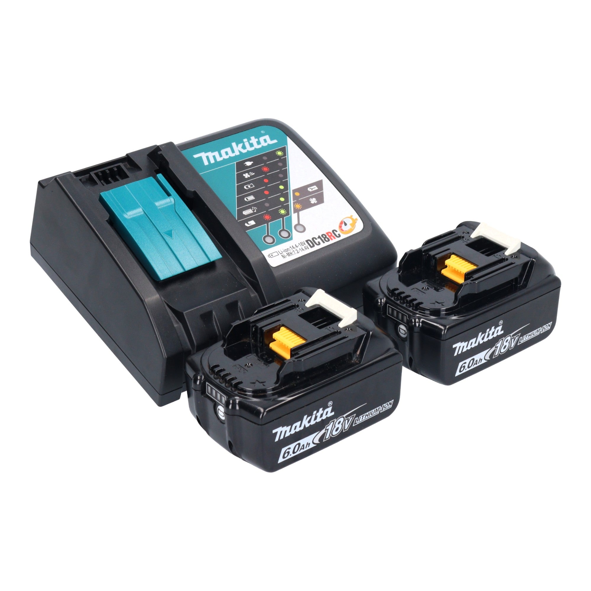 Makita DTD 173 RGE Akku Schlagschrauber 18 V 180 Nm 1 4 Brushless 2x Akku 6 0 Ah Ladegeraet Koffer 4 - toolbrothers