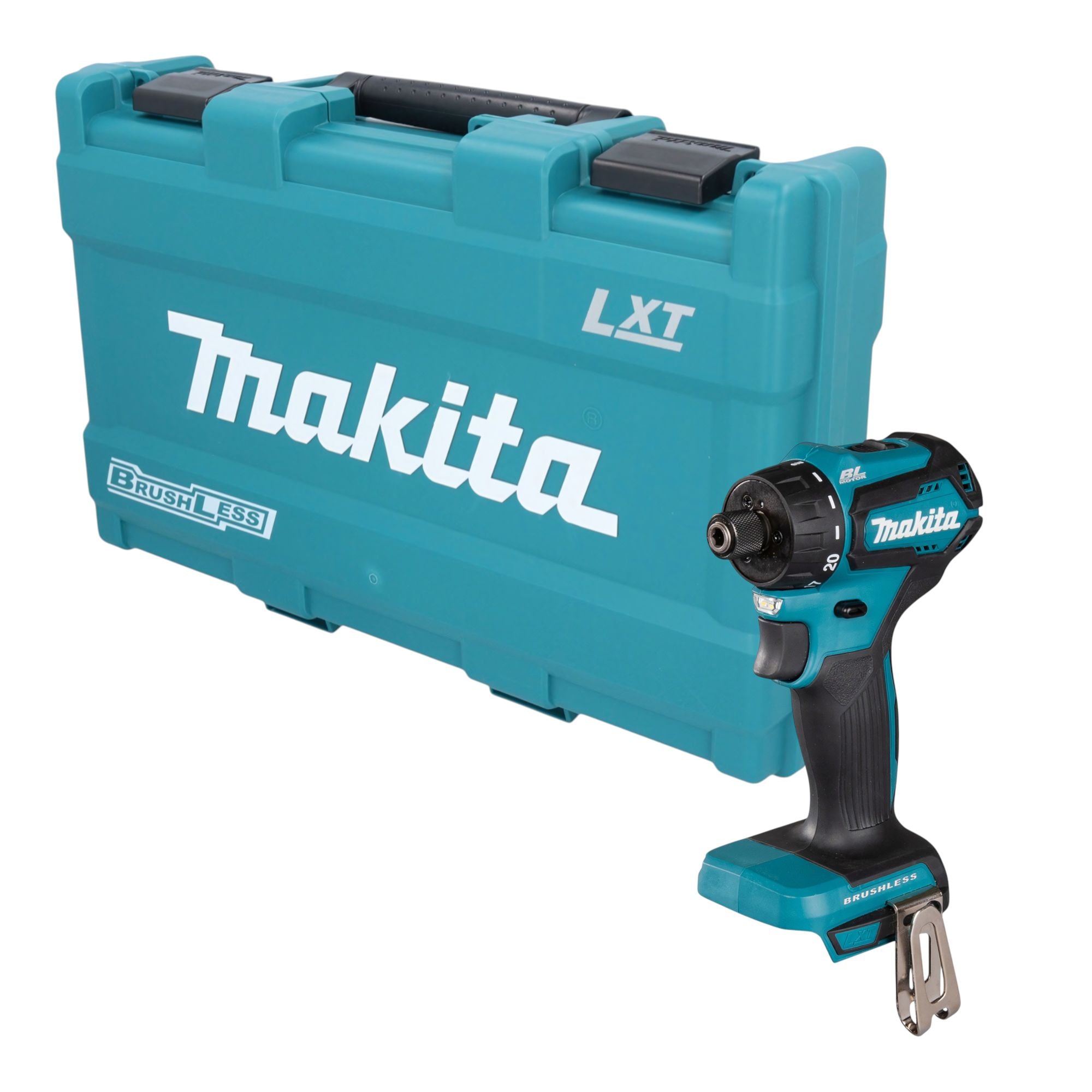 Makita DDF 083 ZK Akku Bohrschrauber 18 V 40 Nm 1 4 Brushless Koffer ohne Akku ohne Ladegeraet 0 - toolbrothers