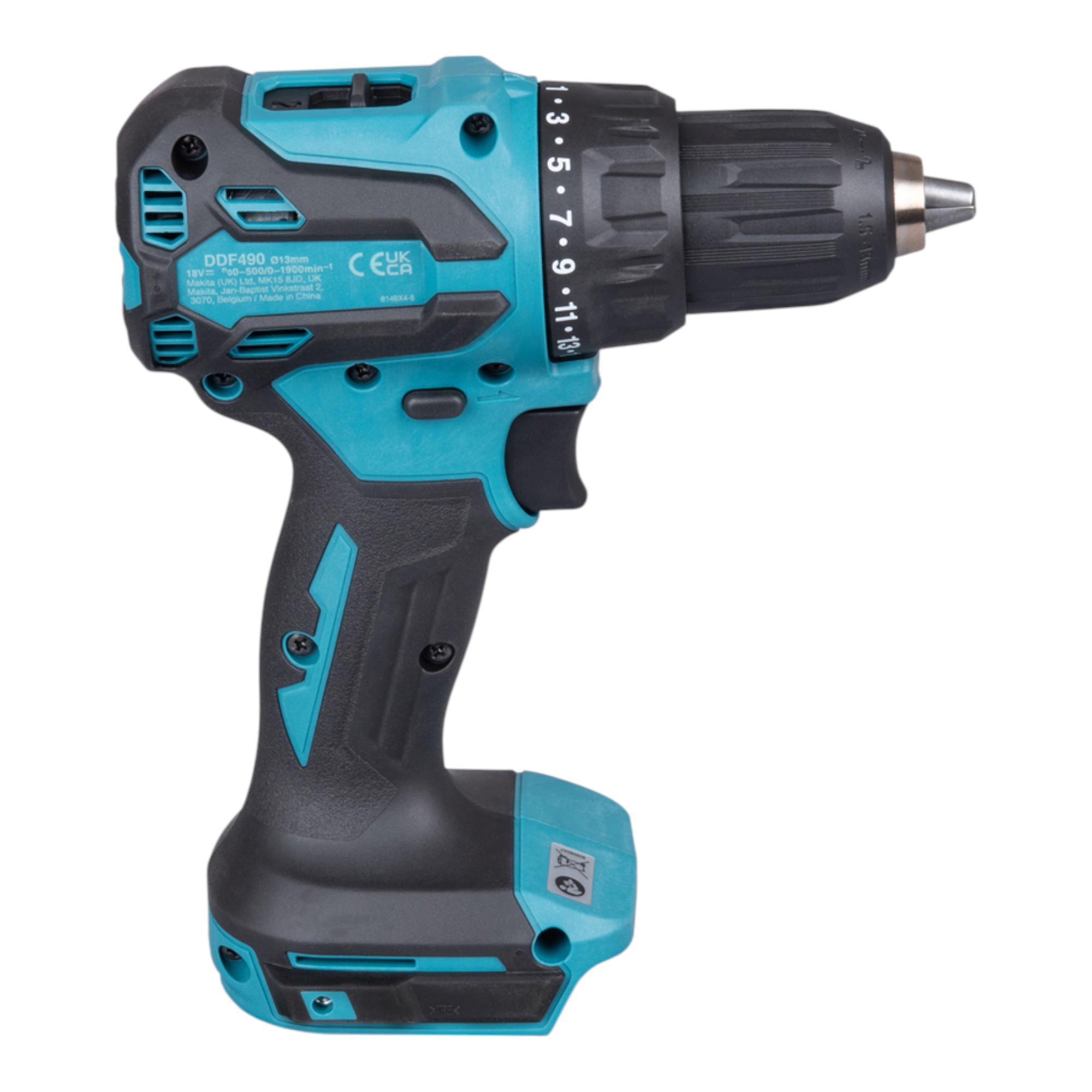Makita DDF 490 ZK Akku Bohrschrauber 18 V 65 Nm Brushless Koffer ohne Akku ohne Ladegeraet 4 - toolbrothers
