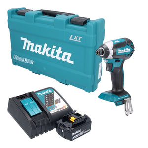 Makita DTD 153 RM1K Akku Schlagschrauber 18 V 170 Nm 1/4" Brushless + 1x Akku 4,0 Ah + Ladegerät + Koffer
