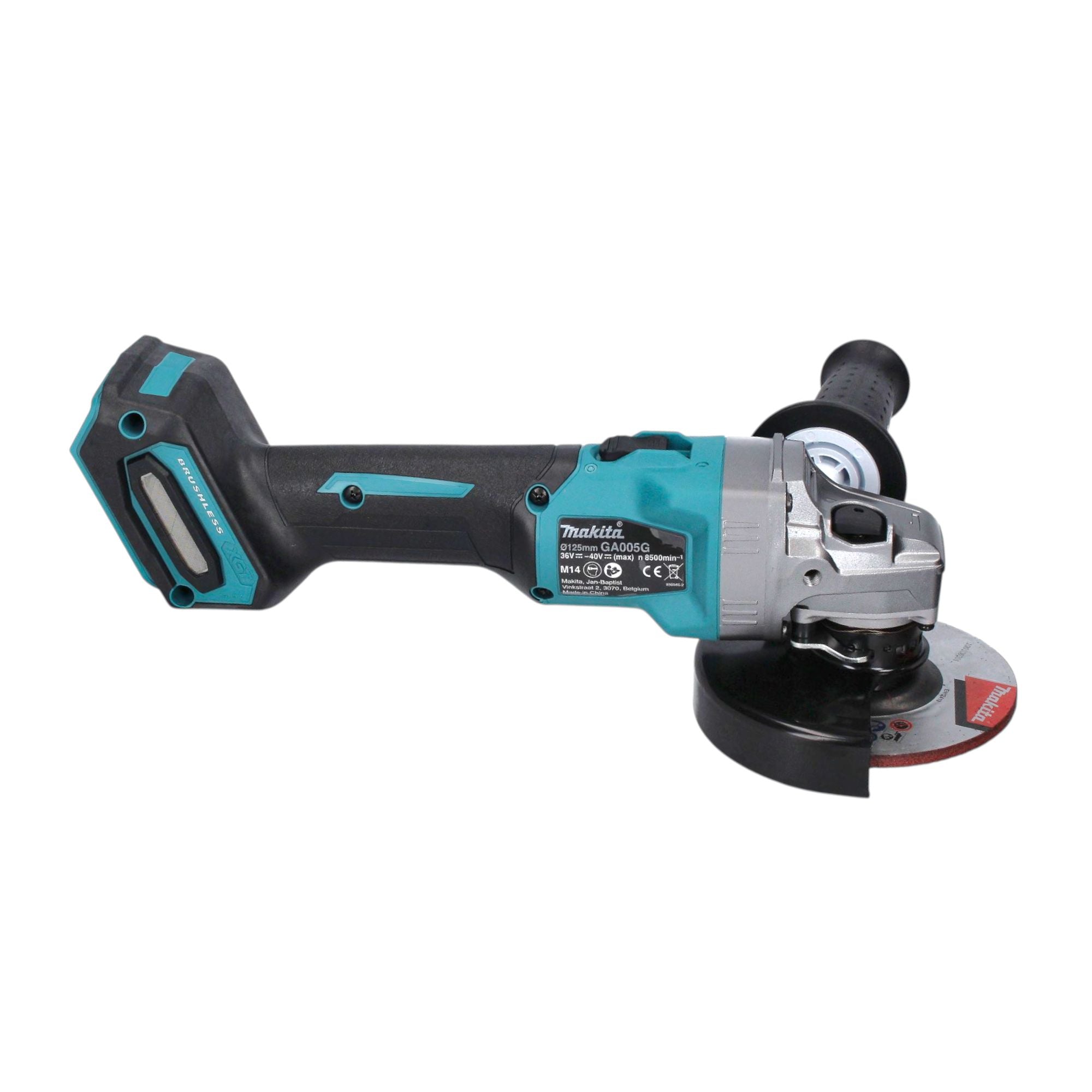 Makita GA 005 GU101 Akku Winkelschleifer 40 V max 125 mm Brushless XGT 1x Akku 4 0 Ah Ladegeraet 4 - toolbrothers