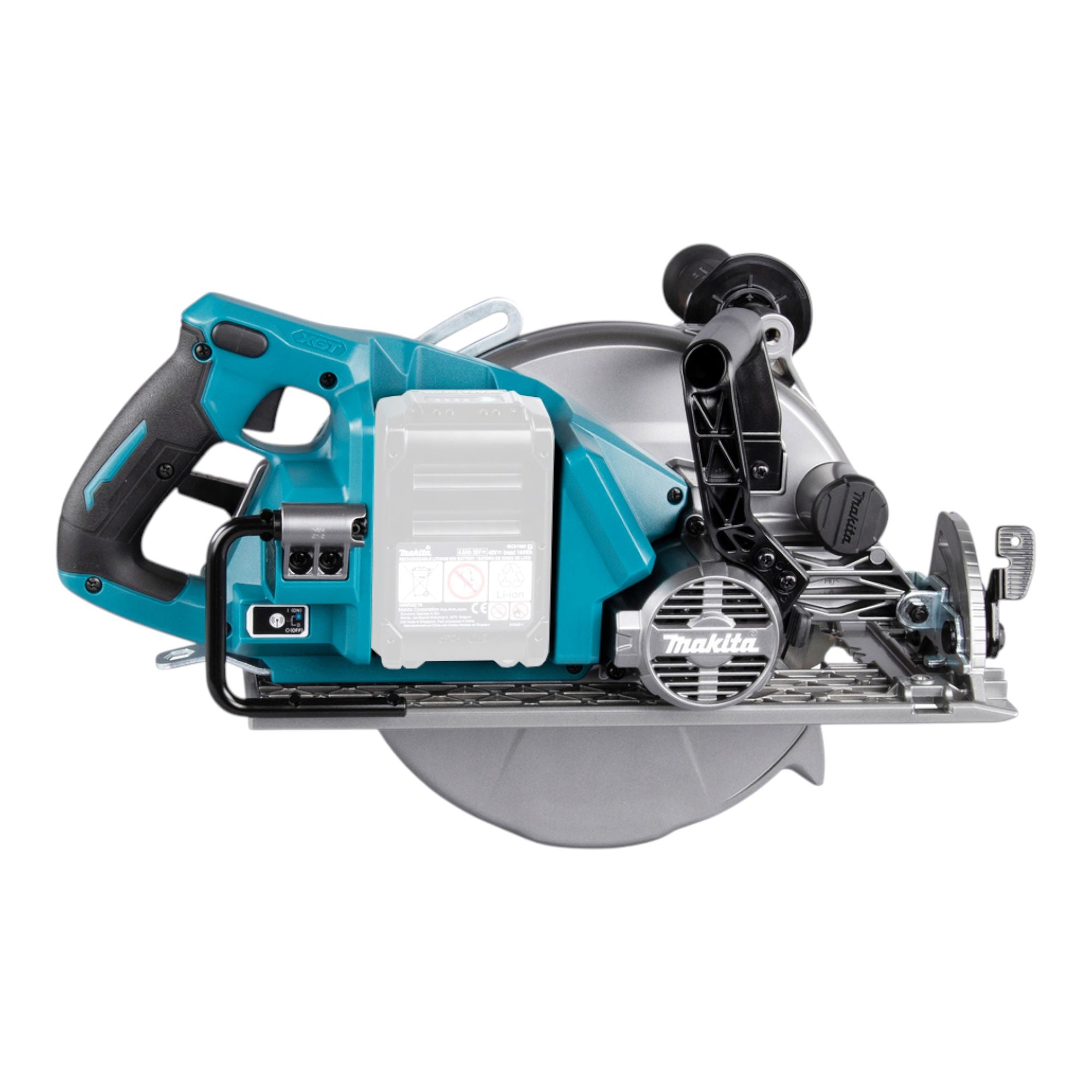 Makita RS 002 GU1 Akku Handkreissaege 40 V max 260 mm Brushless 1x Akku 4 0 Ah ohne Ladegeraet 4 - toolbrothers