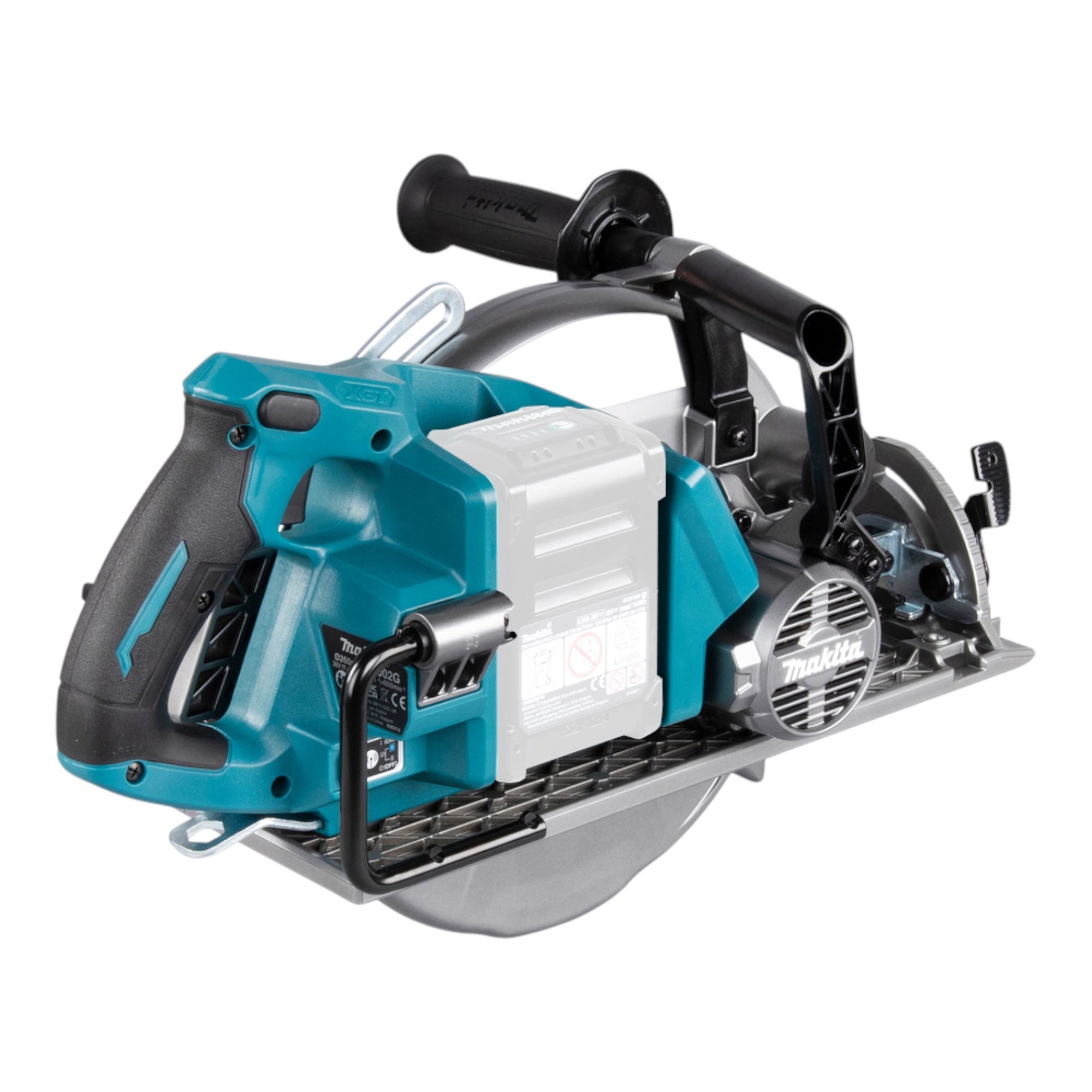 Makita RS 002 GU101 Akku Handkreissaege 40 V max 260 mm Brushless 1x Akku 4 0 Ah Ladegeraet 2 - toolbrothers
