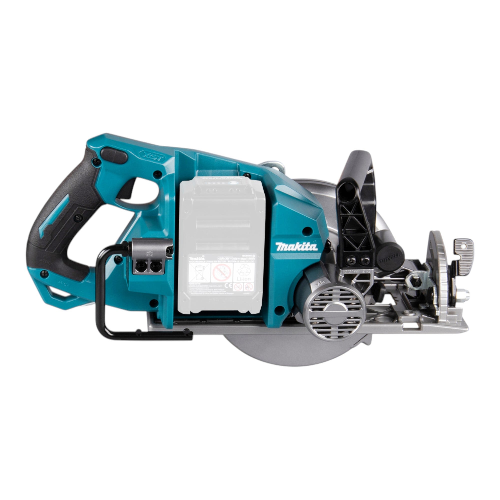 Makita RS 001 GU1 Akku Handkreissaege 40 V max 185 mm Brushless 1x Akku 4 0 Ah ohne Ladegeraet 4 - toolbrothers