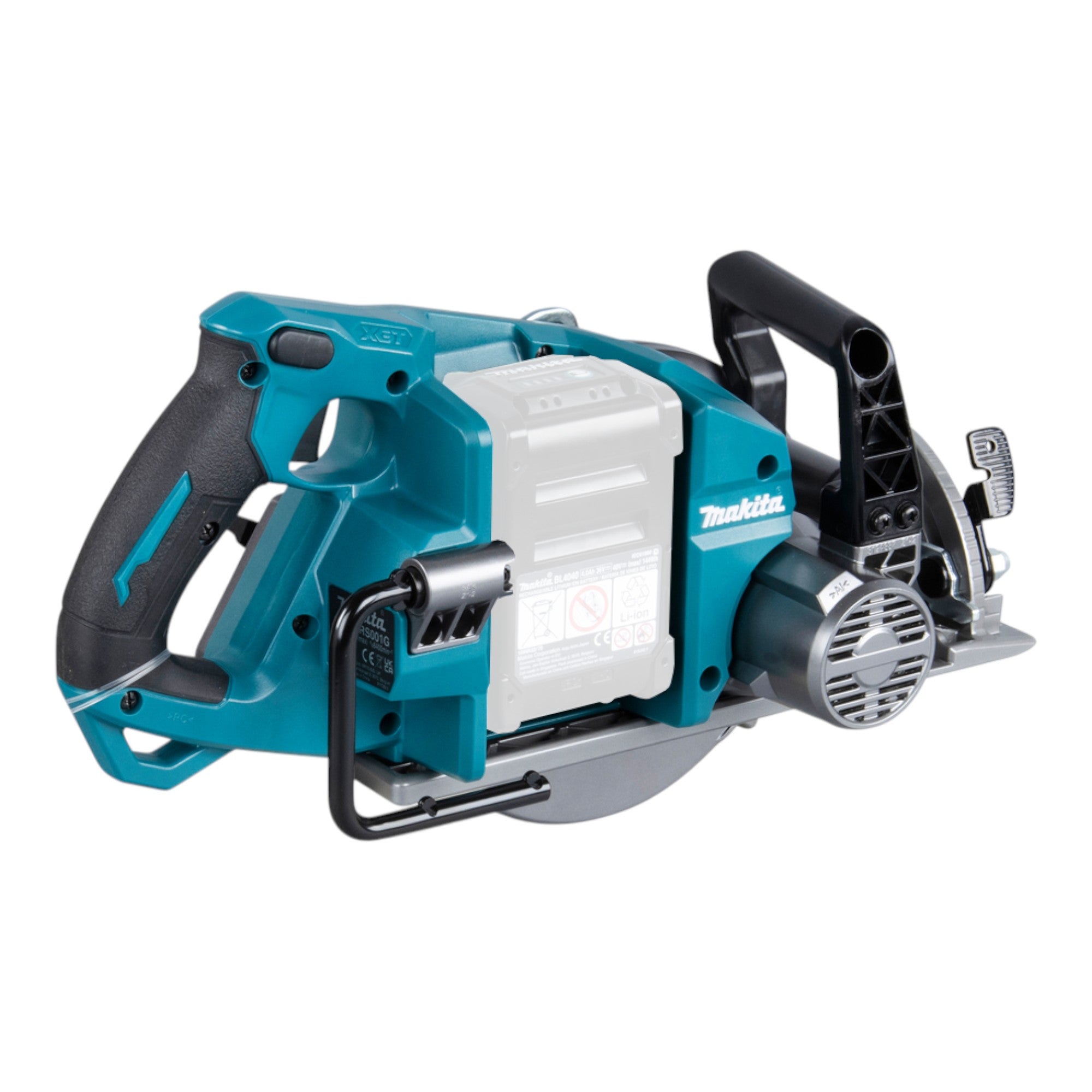 Makita RS 001 GU101 Akku Handkreissaege 40 V max 185 mm Brushless 1x Akku 4 0 Ah Ladegeraet 2 - toolbrothers