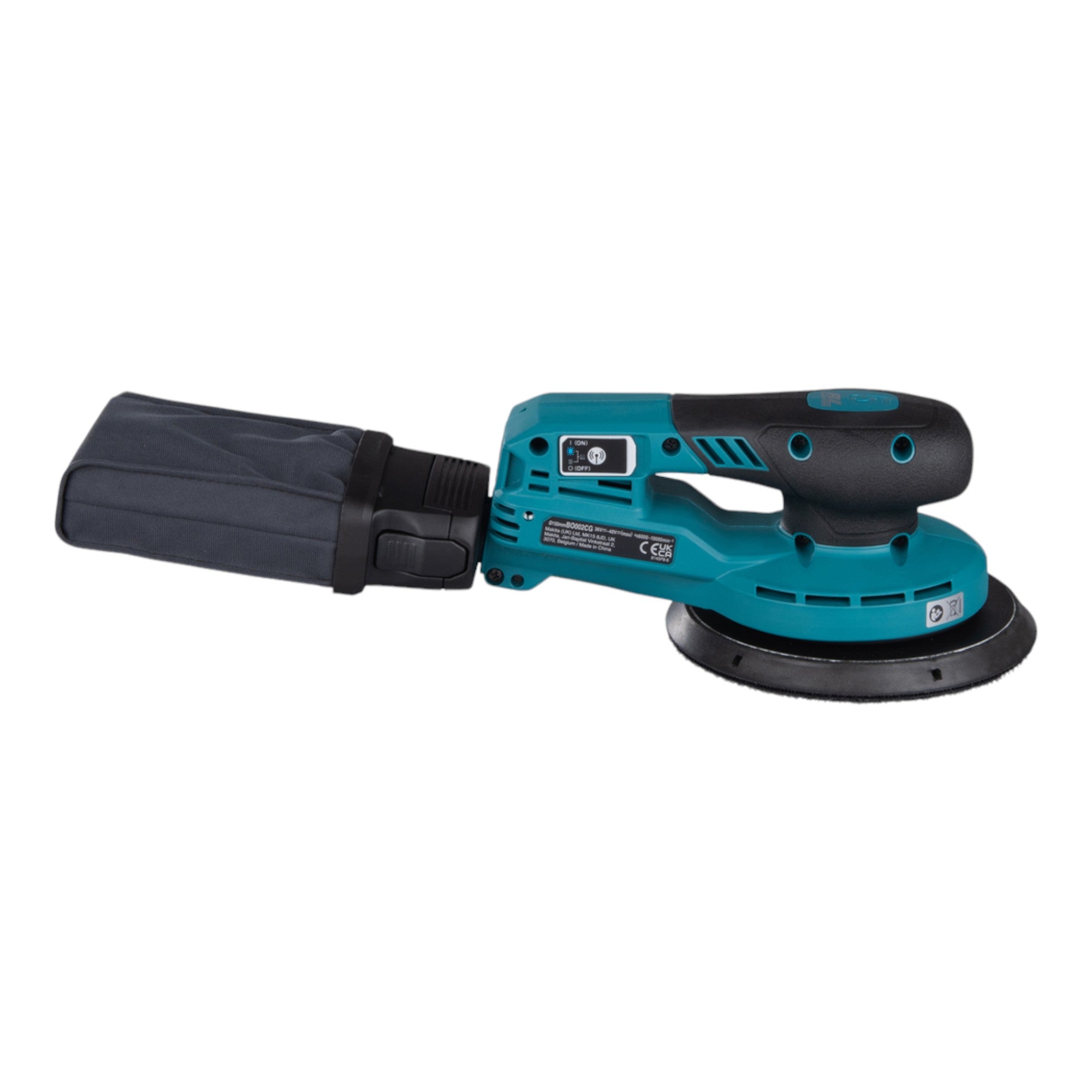 Makita BO 002 CGU1 Akku Exzenterschleifer 40 V max 150 mm 5 0 mm Hub Brushless 1x Akku 4 0 Ah ohne Ladegeraet 4 - toolbrothers