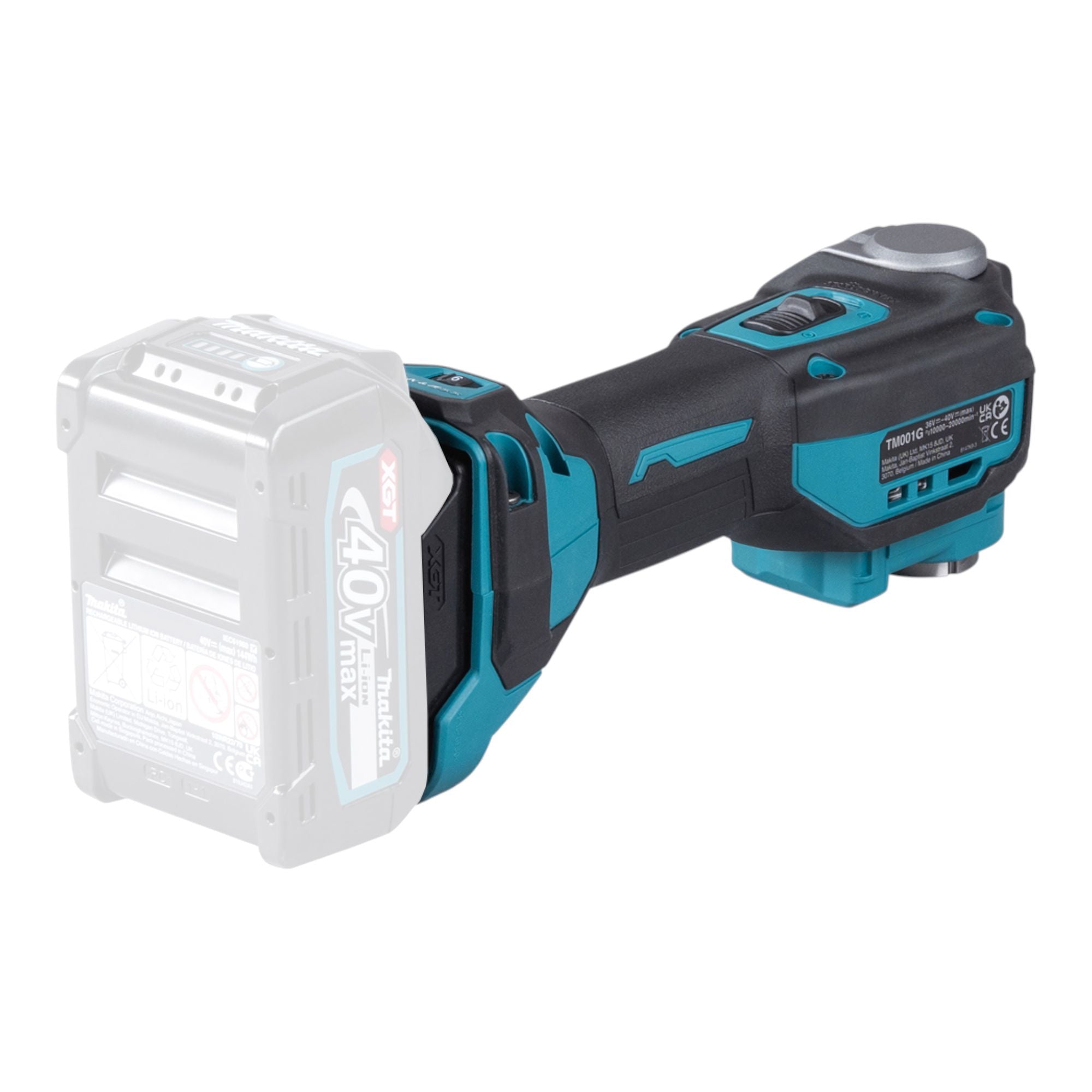 Makita TM 001 GU101 Akku Multifunktionswerkzeug 40 V max Starlock Max Brushless 1x Akku 4 0 Ah Ladegeraet Makpac 2 - toolbrothers