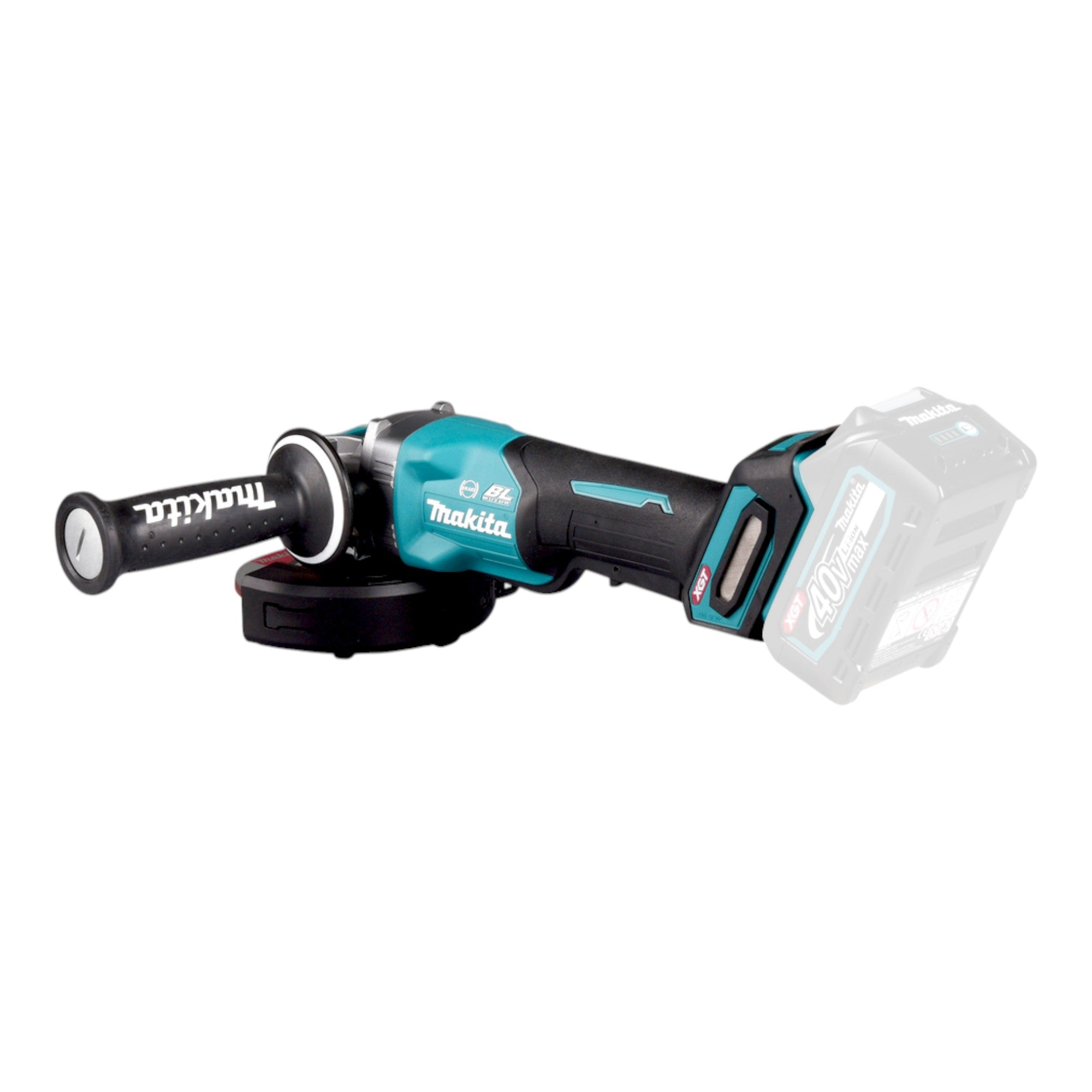 Makita GA 047 GU201 Akku Winkelschleifer 40 V max 125 mm X LOCK Brushless 2x Akku 4 0 Ah Ladegeraet 2 - toolbrothers