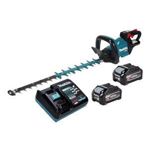 Makita UH 004 GU201 Akku Heckenschere 40 V max. 60 cm Brushless + 2x Akku 4,0 Ah + Ladegerät