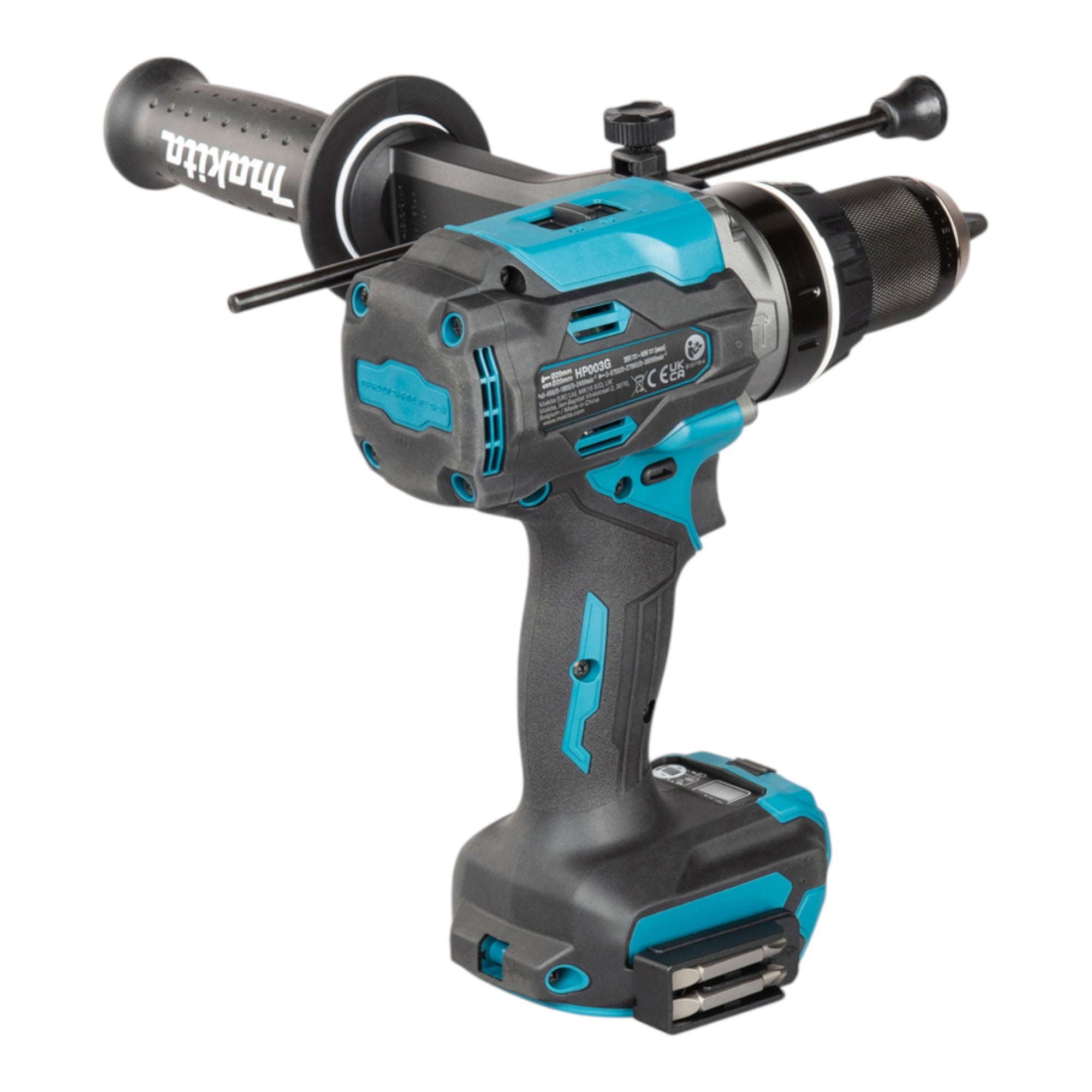 Makita HP 003 GU1 Akku Schlagbohrschrauber 40 V max 180 Nm Brushless 1x Akku 4 0 Ah ohne Ladegeraet 2 - toolbrothers