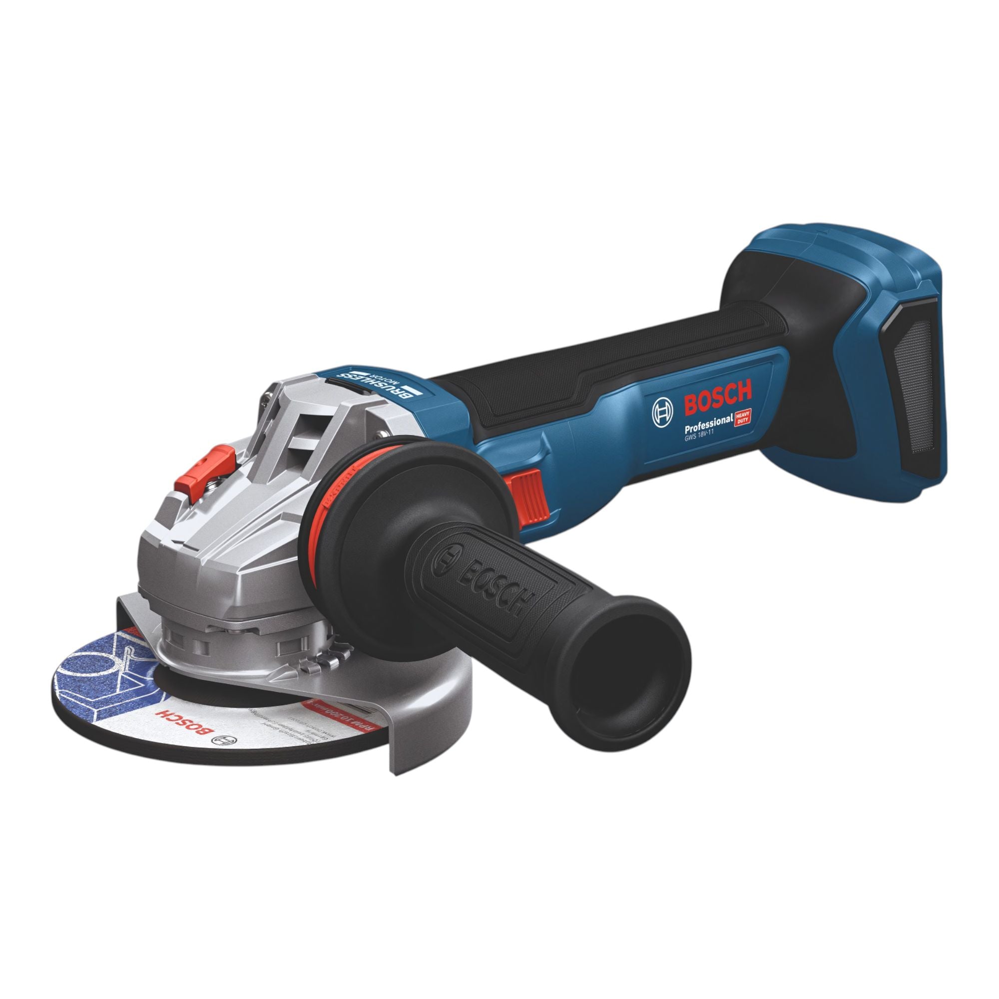 Bosch GWS 18V 11 Professional Akku Winkelschleifer 18 V 125 mm Brushless 2x ProCORE Akku 4 0 Ah Ladegeraet L Boxx 1 - toolbrothers
