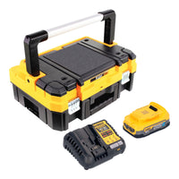 DeWalt DCB 1104 E1T Akku Starter Set 18 V mit 1x Powerstack Akku 1 7 Ah DCB 1104 Ladegeraet TSTAK 0 - toolbrothers