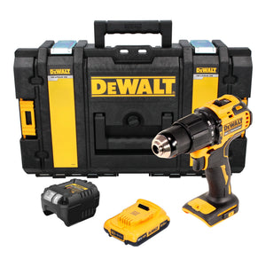 DeWalt DCD 709 D1 Akku Schlagbohrschrauber 18 V 65 Nm + 1x Akku 2,0 Ah + Ladegerät + Tough Box