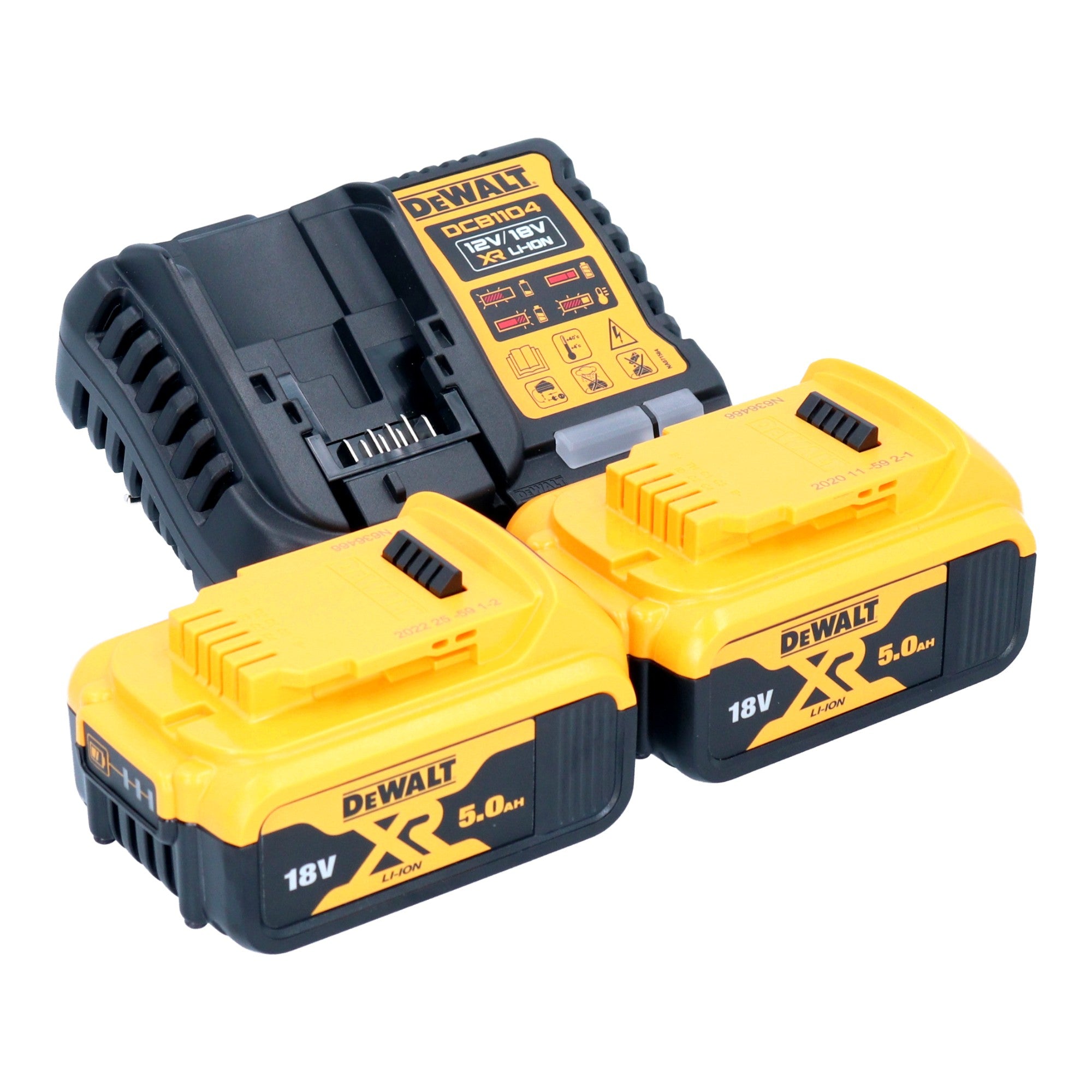 DeWalt DCF 850 P2 Akku Schlagschrauber 18 V 205 Nm 1 4 Brushless 2x Akku 5 0 Ah Ladegeraet Tough Box 4 - toolbrothers