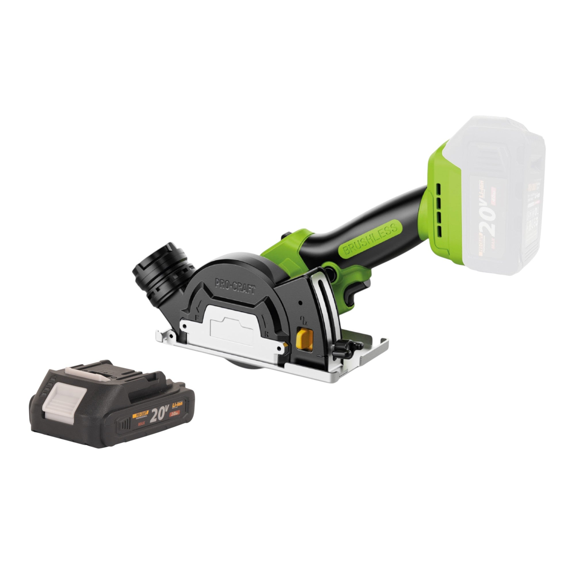 Procraft PCA16 BB Mini Akku Universalsaege 20 V 85 mm Brushless 1x Akku 2 0 Ah ohne Ladegeraet 0 - toolbrothers