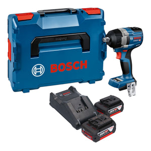 Bosch GDS 18V-750 C Akku Schlagschrauber 18 V 750 Nm 1/2" Brushless + 2x Akku 5,0 Ah + Ladegerät + L-Boxx