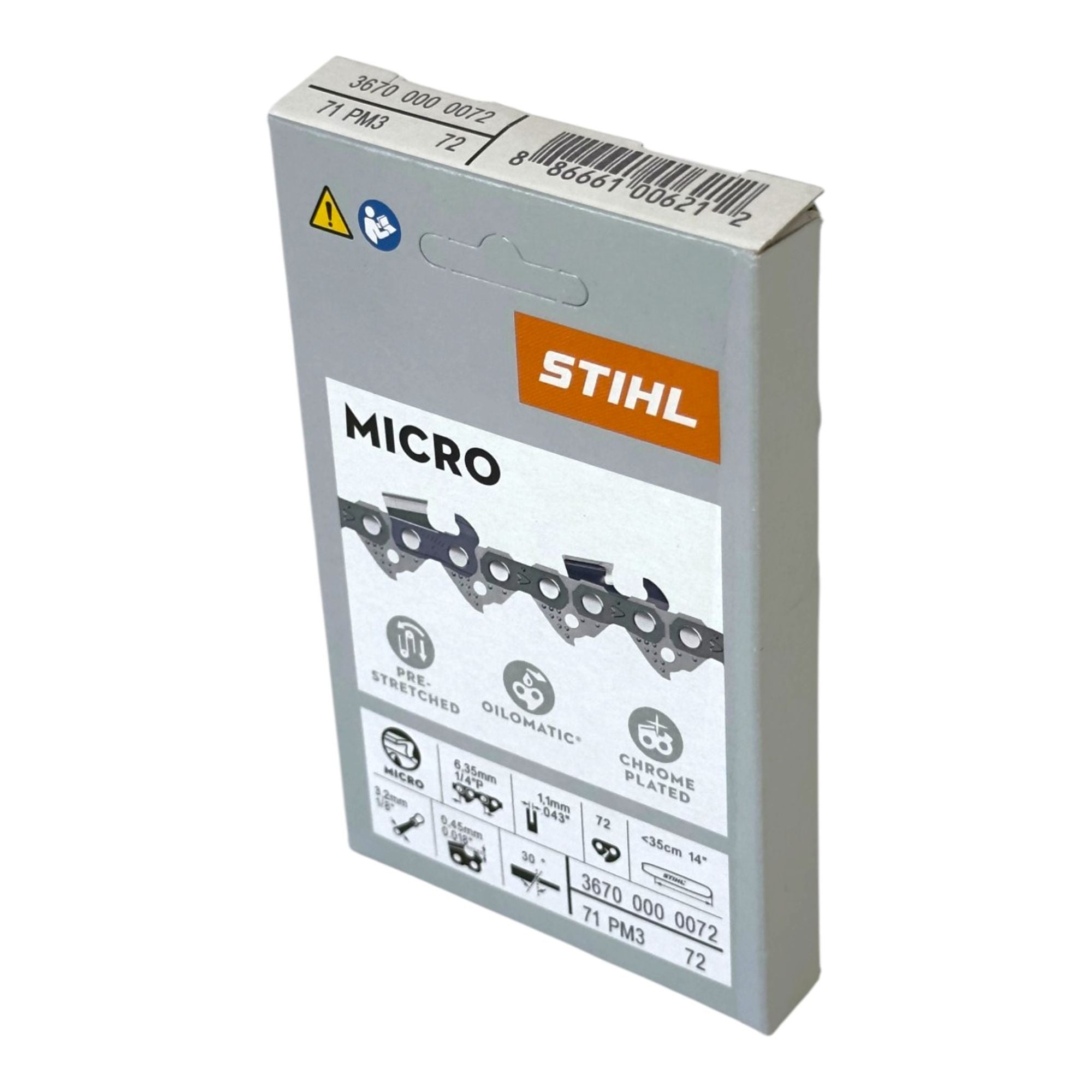 STIHL 1 4 Picco Micro 3 PM3 Saegekette 35 cm 1 4 P 1 1 mm 72 TG 36700000072  1 - toolbrothers