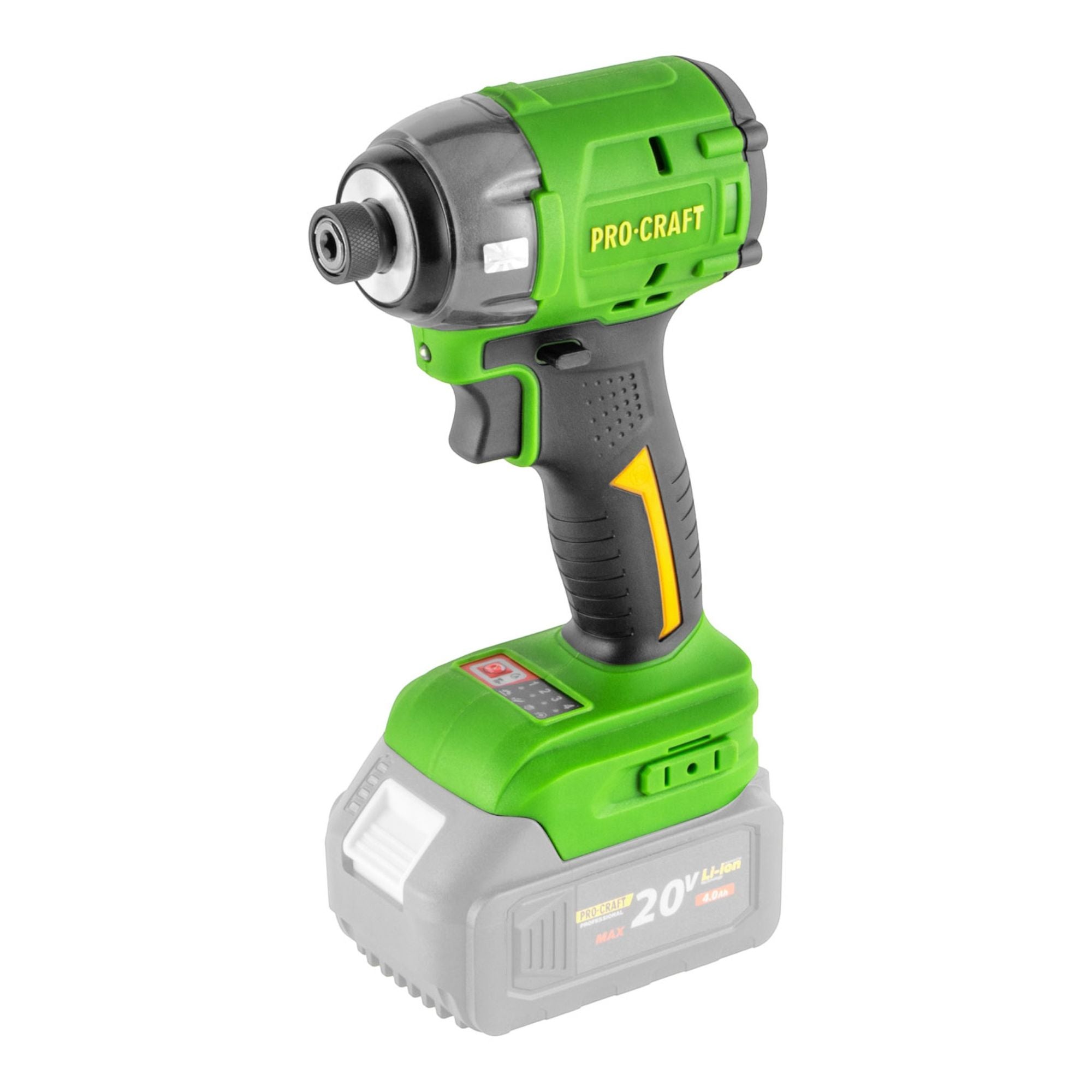 Procraft PS22bb Akku Schlagschrauber 20 V 230 Nm 1 4 Brushless 1x Akku 4 0 Ah Ladegeraet RHINO Toolcase 1 - toolbrothers