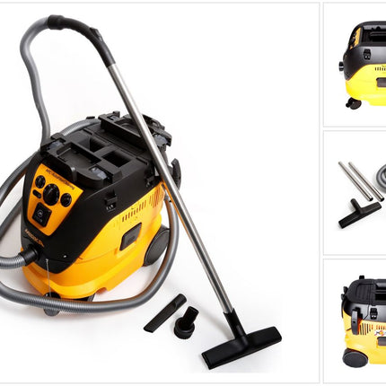 Mirka Industrie Staubsauger 1230 M AFC Nass- und Trockensauger Auto Clean Staubklasse M 30l 1200W + Reinigungsset - Toolbrothers