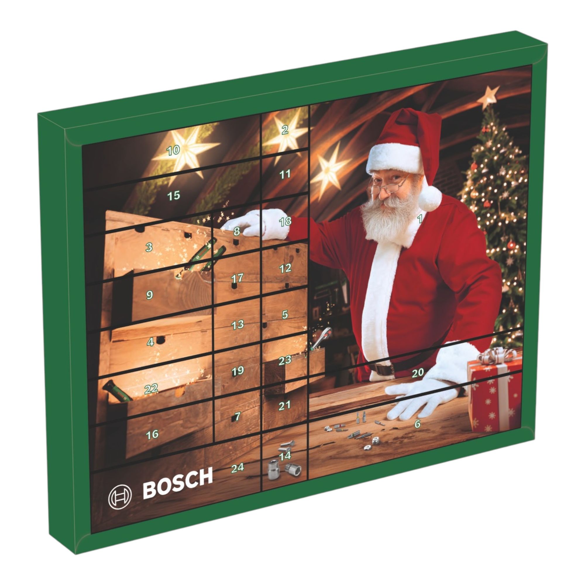 Bosch Adventskalender 2026 44 tlg 6035952399 24 Tuerchen voller Power berraschungen und Fanliebe 1 - toolbrothers
