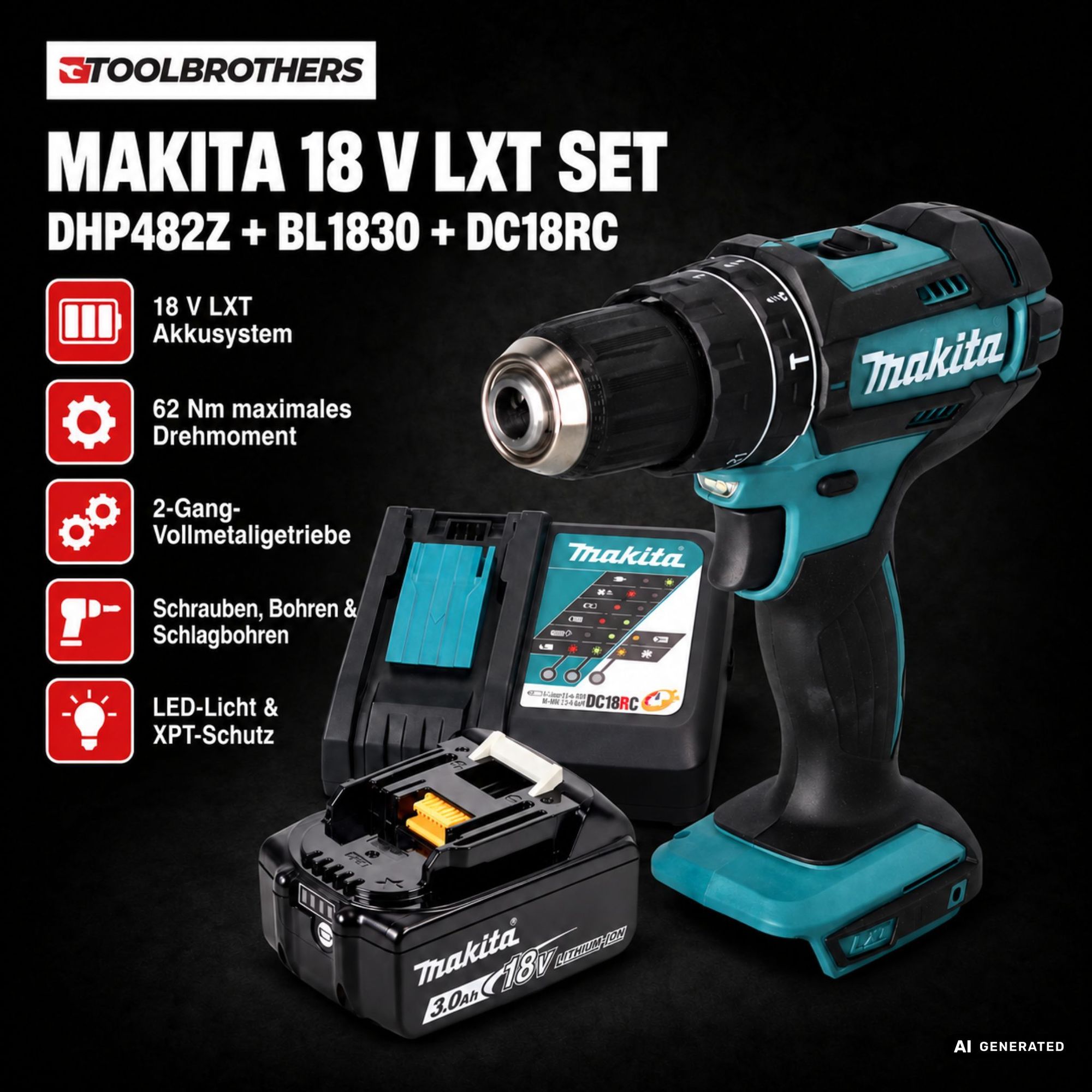 Toolbrothers Powertools Kalender 2026 Makita DHP482Z Edition Gr S 1 - toolbrothers