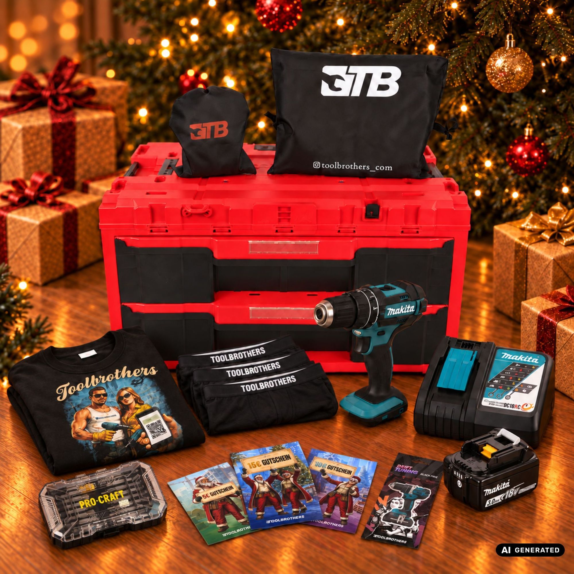 Toolbrothers Powertools Kalender 2026 Makita DHP482Z Edition Gr M 0 - toolbrothers
