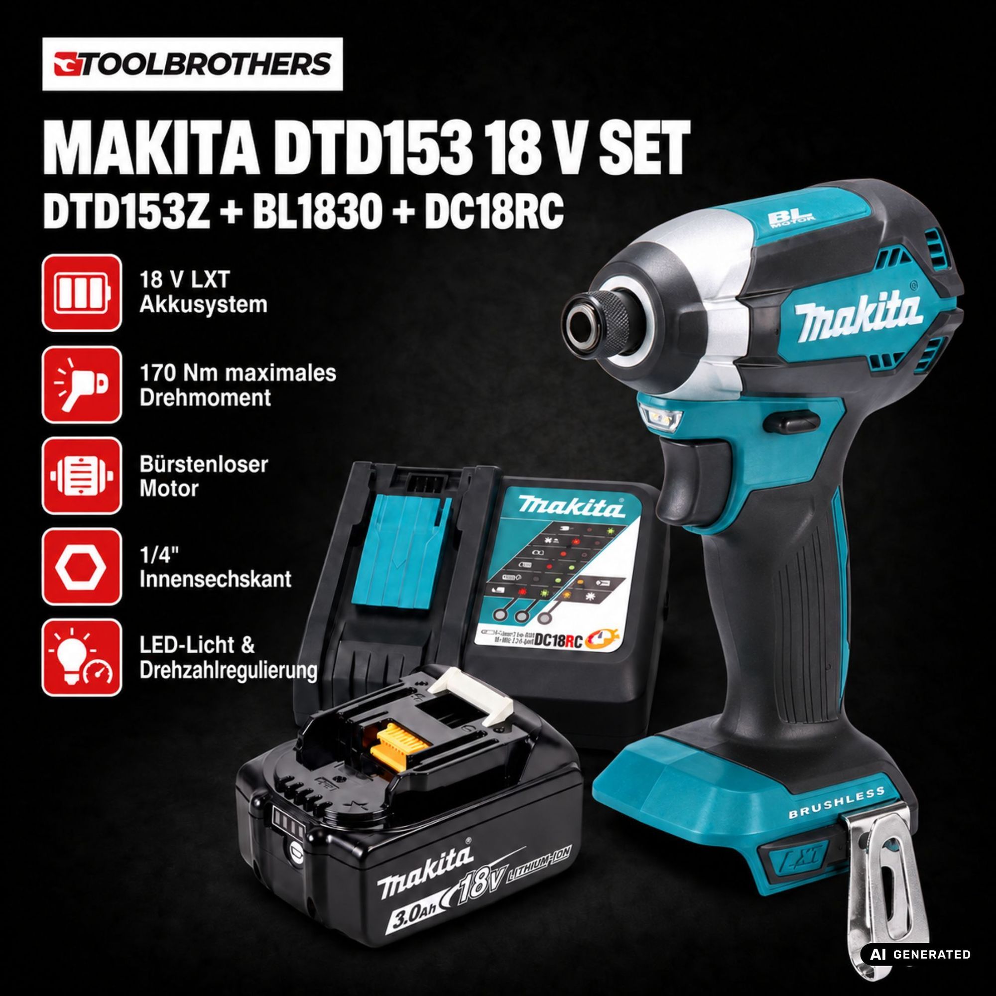 Toolbrothers Powertools Adventskalender 2026 Makita DTD153Z Edition Gr XXL 1 - toolbrothers
