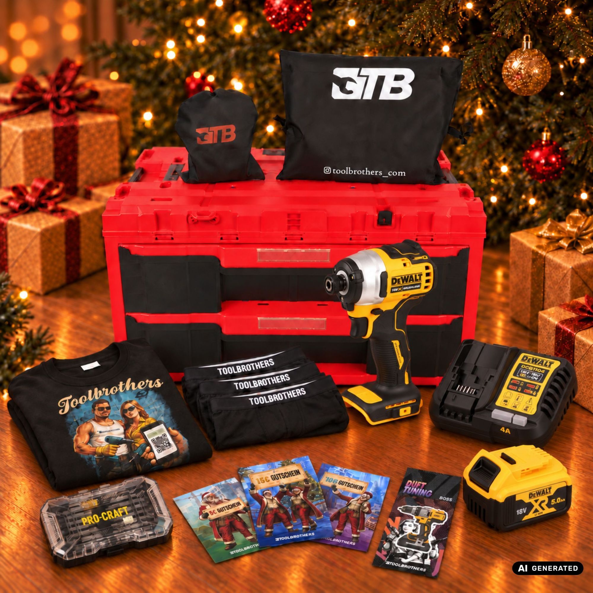 Toolbrothers Powertools Kalender 2026 DeWalt DCF809N Edition Gr S 0 - toolbrothers