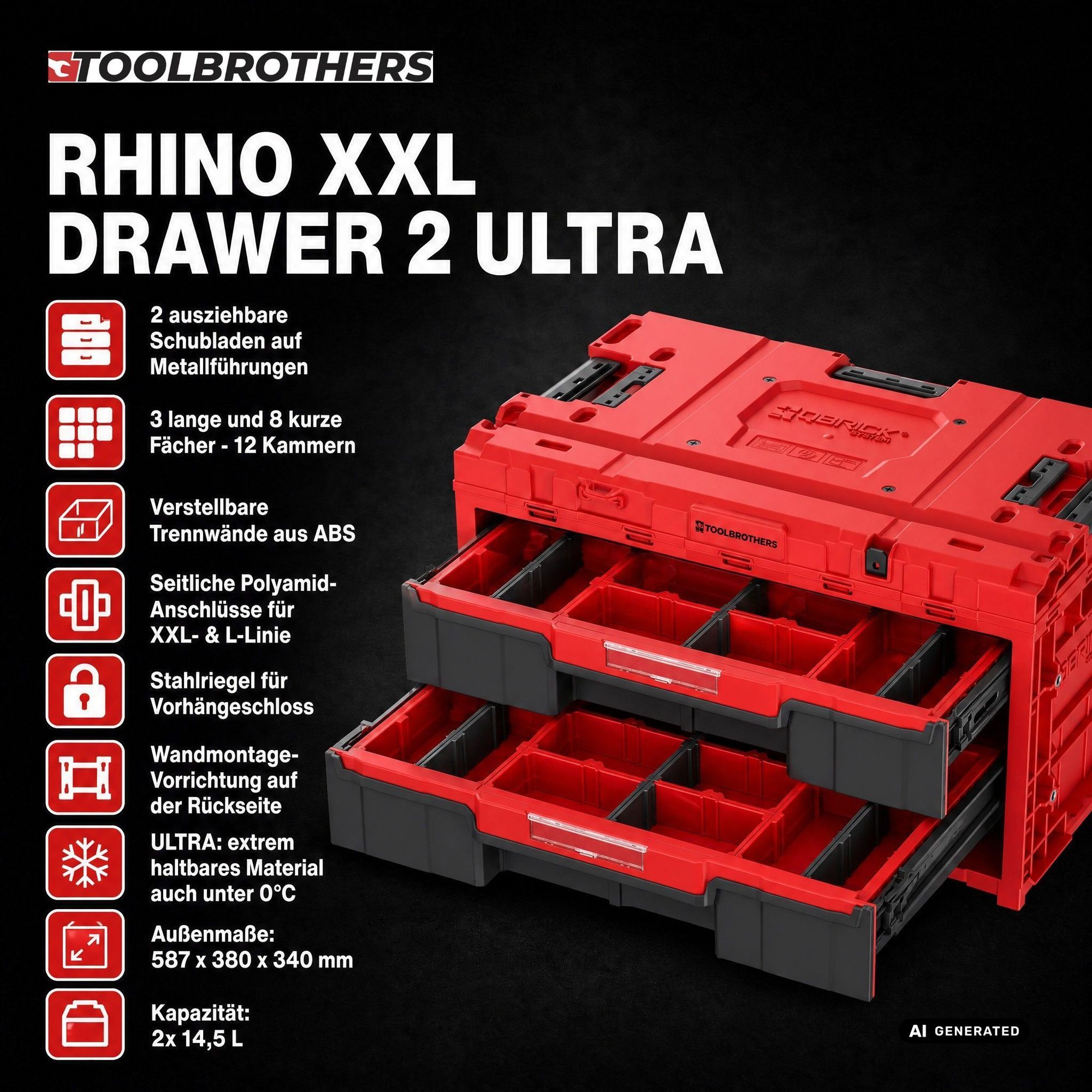 Toolbrothers Powertools Kalender 2026 Procraft Industrial CD20Abb Edition Gr S 2 - toolbrothers