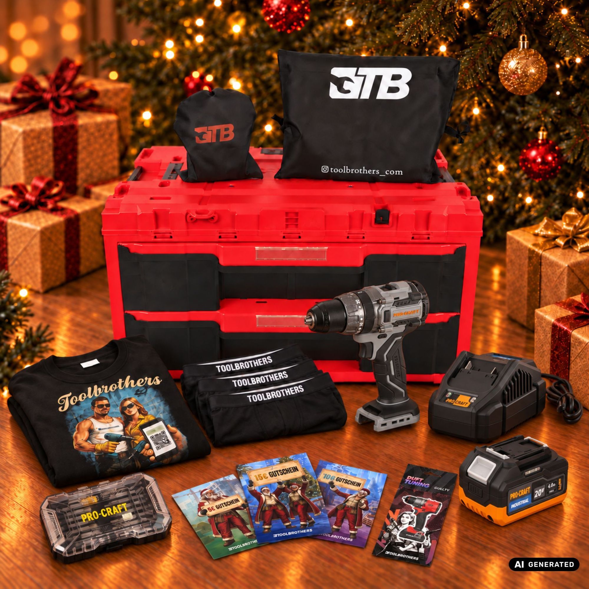 Toolbrothers Powertools Kalender 2026 Procraft Industrial CD20Abb Edition Gr L 0 - toolbrothers