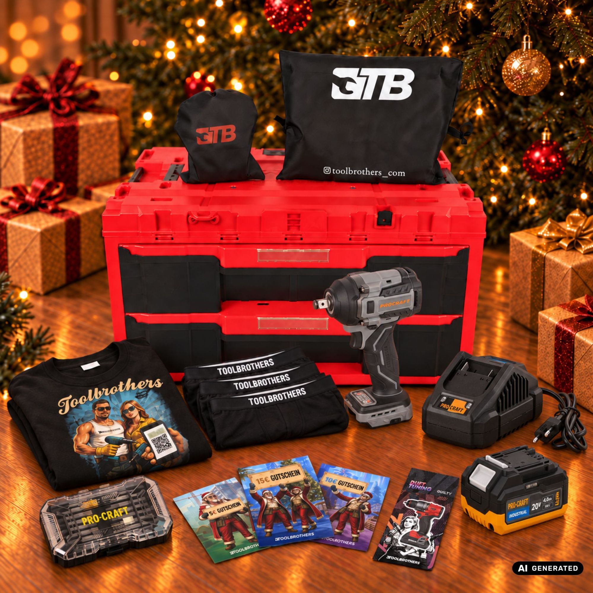 Toolbrothers Powertools Kalender 2026 Procraft Industrial IW550Abb Edition Gr S 0 - toolbrothers
