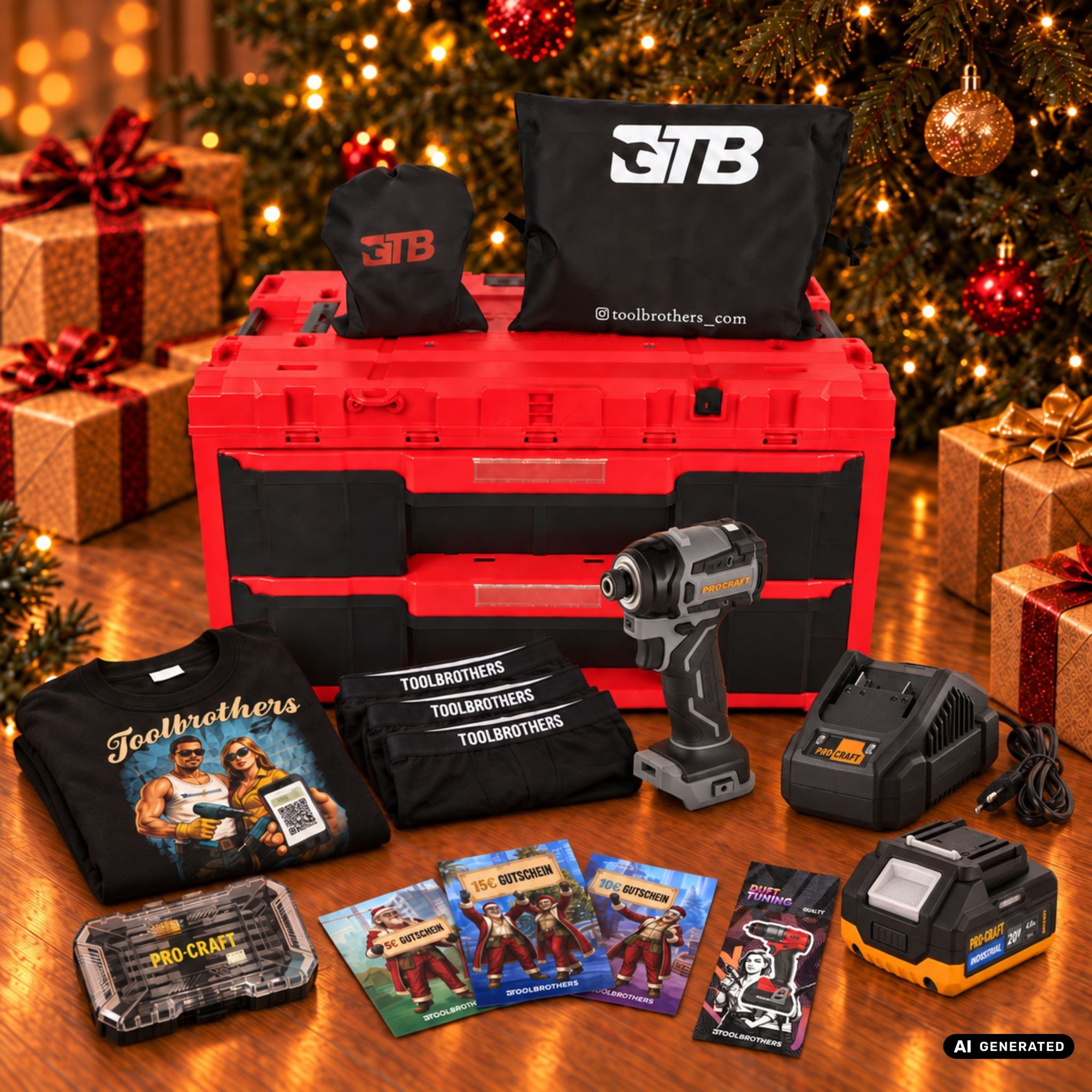Toolbrothers Powertools Kalender 2026 Procraft Industrial ID20Abb Edition Gr S 0 - toolbrothers