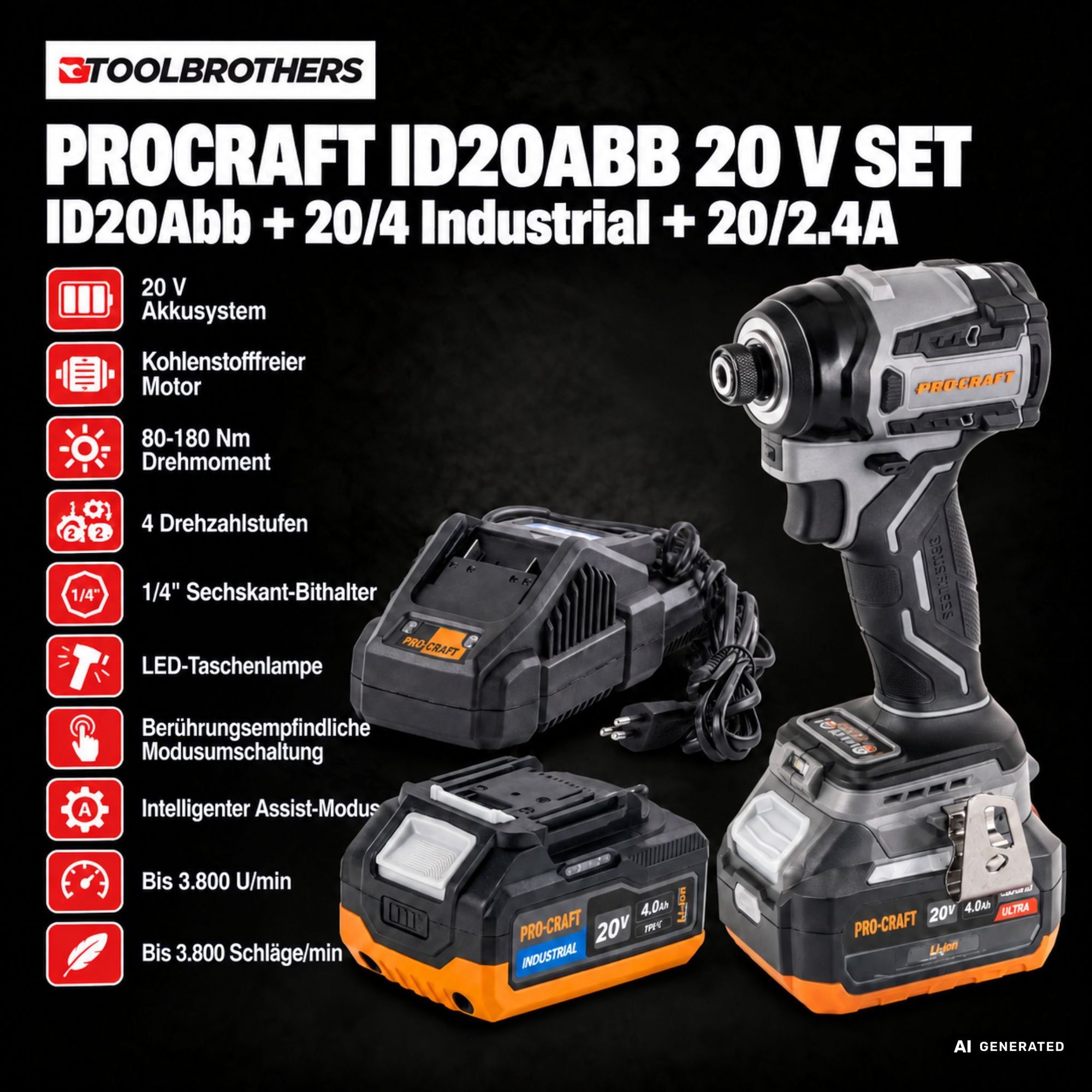 Toolbrothers Powertools Kalender 2026 Procraft Industrial ID20Abb Edition Gr XL 1 - toolbrothers