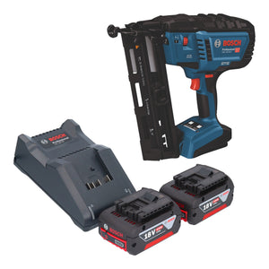 Bosch GNH 18V-64-2 Professional Akku Holznagler 18 V 1,6 x 32 - 64 mm Brushless + 2x Akku 4,0 Ah + Ladegerät
