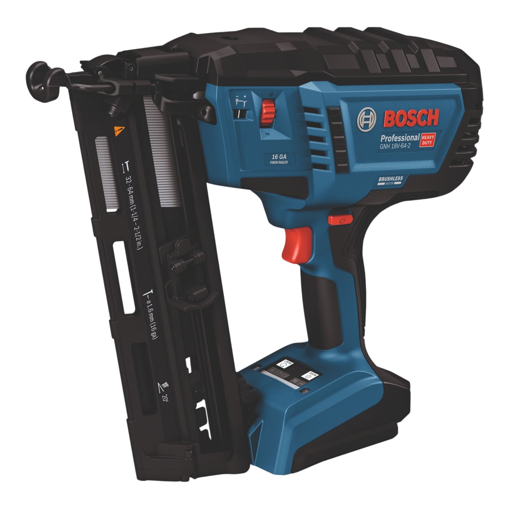 Bosch GNH 18V 64 2 Professional Akku Holznagler 18 V 1 6 x 32 64 mm Brushless 1x ProCORE Akku 4 0 Ah ohne Ladegeraet 1 - toolbrothers